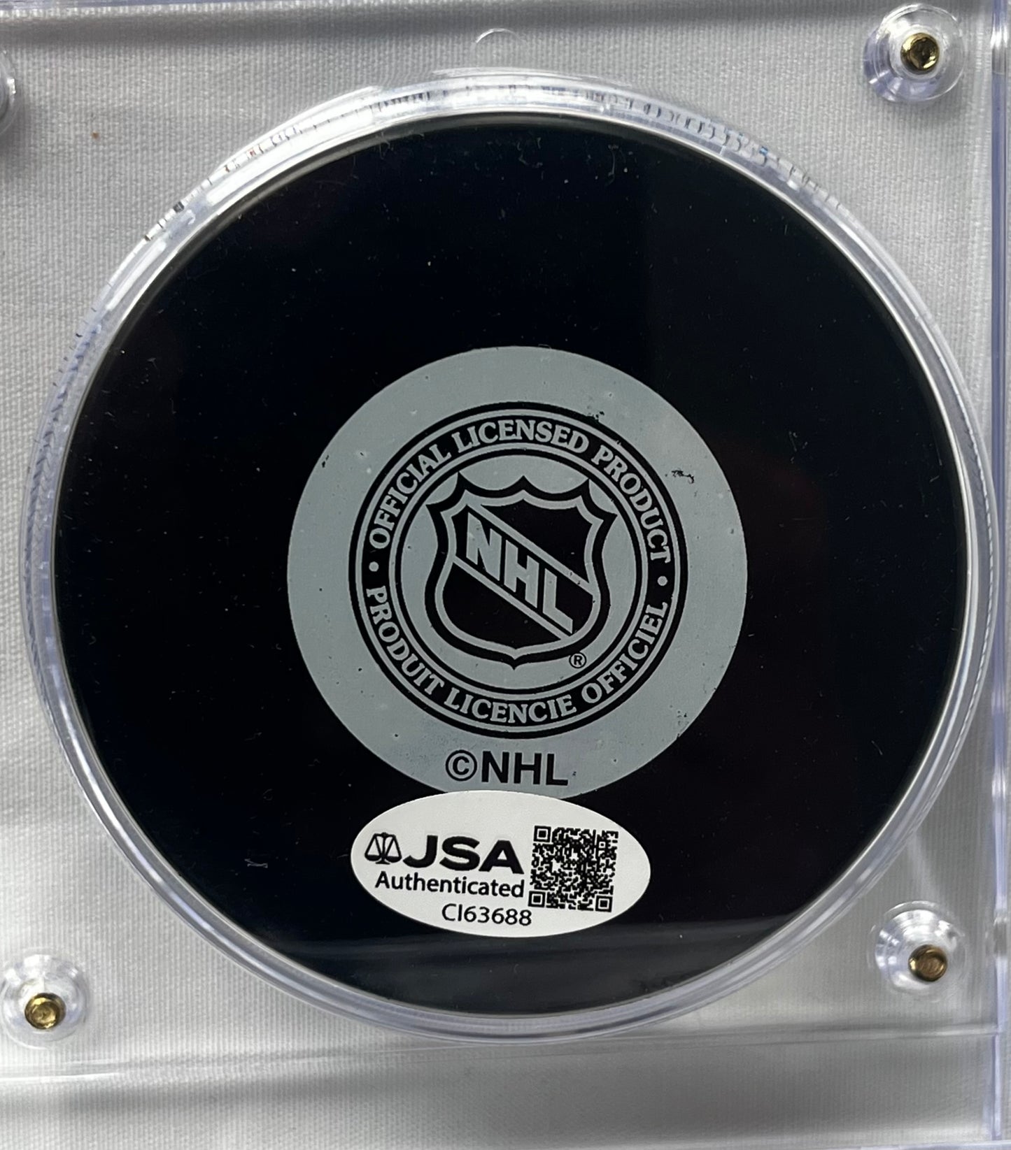 Marc-Andre Fleury Signed Pittsburgh Penguins Puck