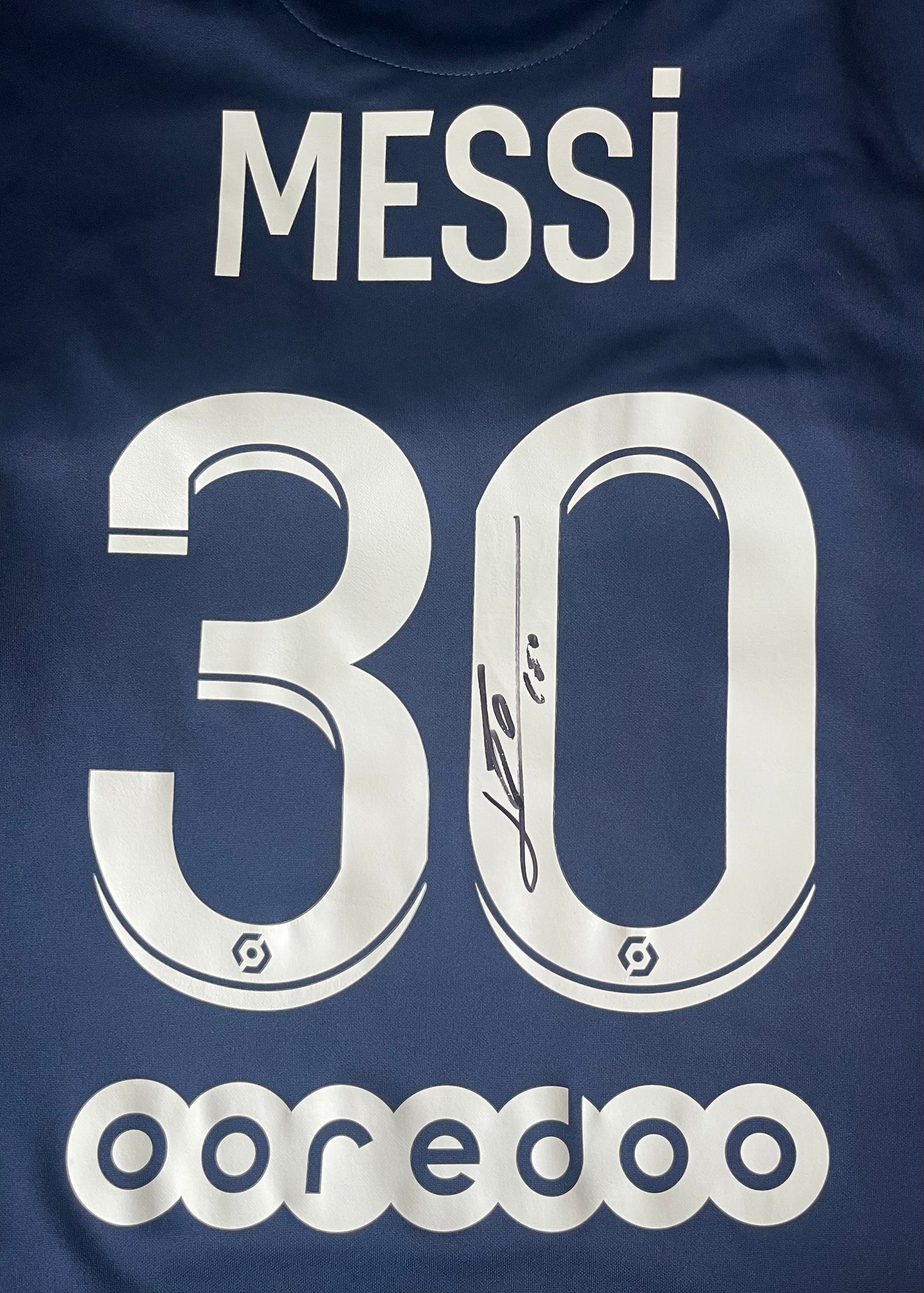 Lionel Messi Signed PSG Home Jersey 2021-2022 Season