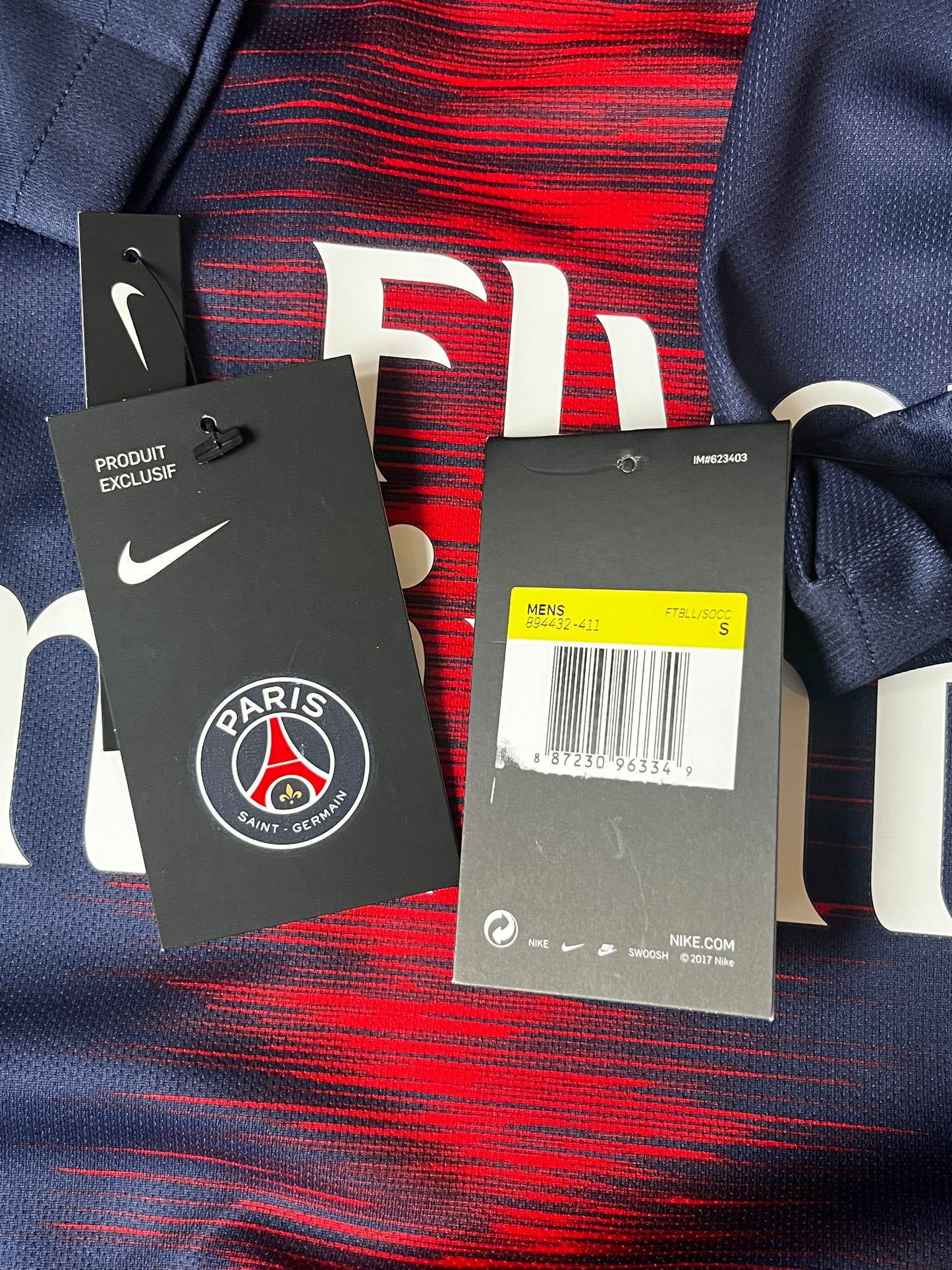Neymar Jr. Signed PSG 2018-2019 Home Jersey