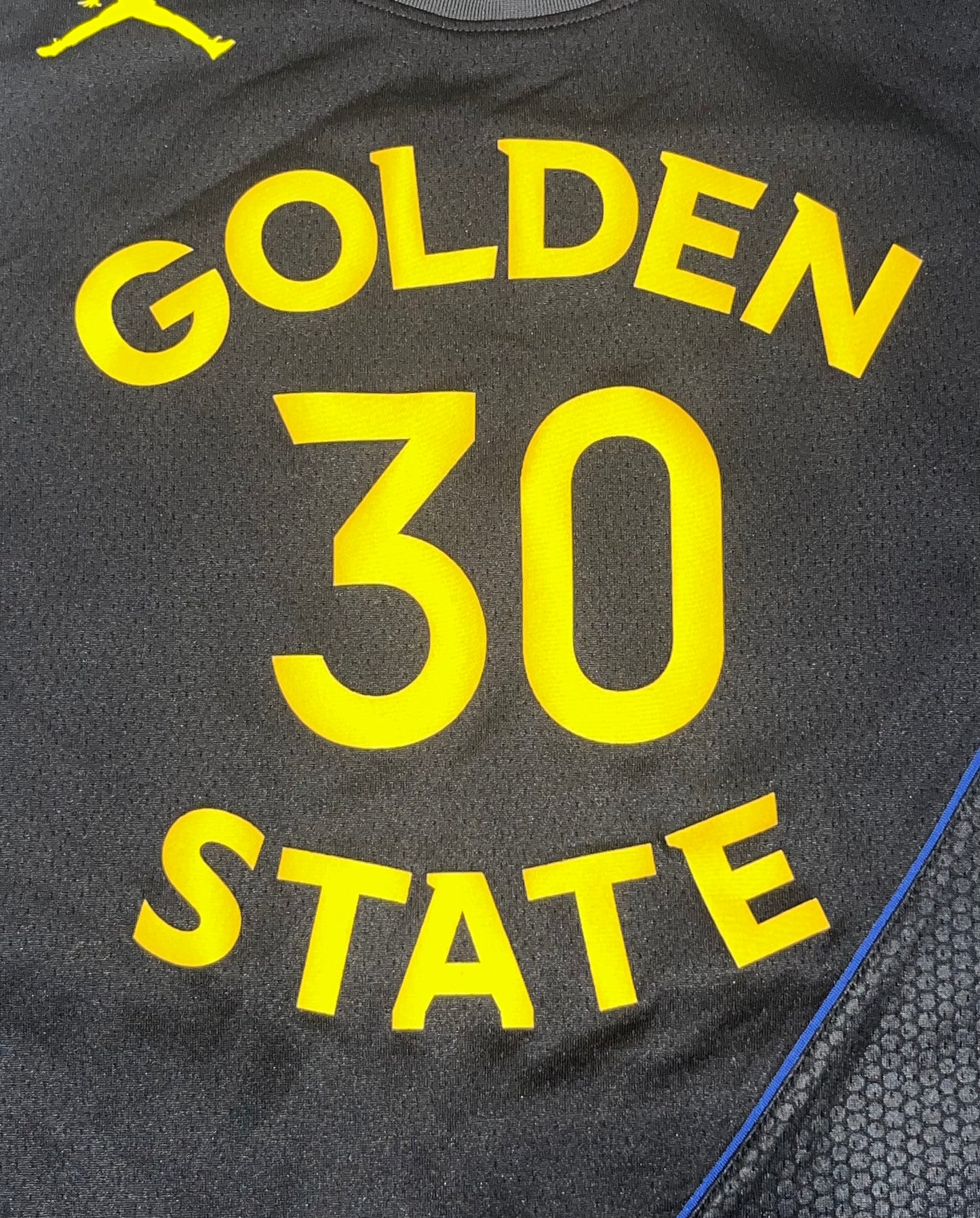 Stephen Curry Signed Jordan Black Statement Swingman Jersey USA SM JSA LOA