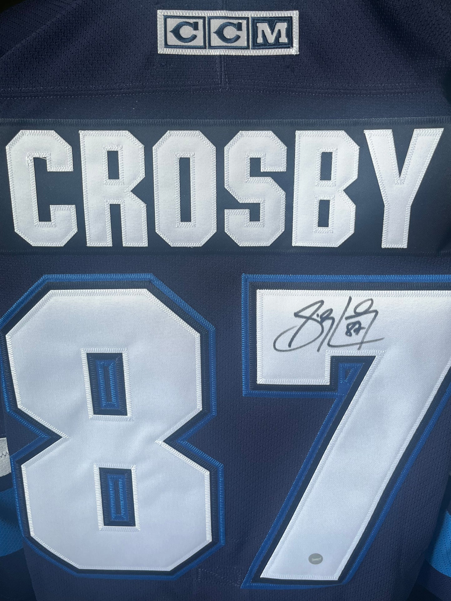 Sidney Crosby CCM Jersey QMJHL Rimouski Oceanic Signed