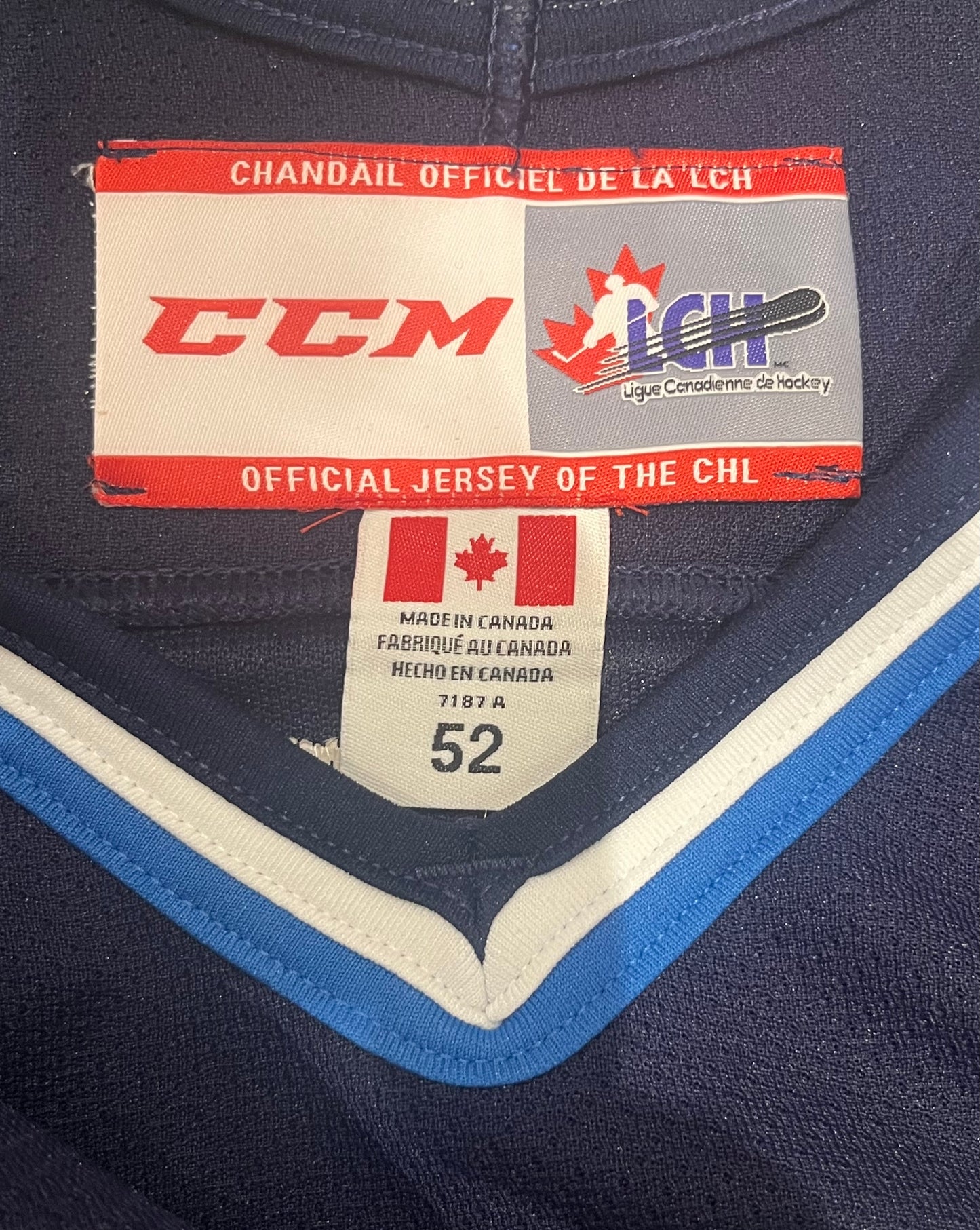 Sidney Crosby CCM Jersey QMJHL Rimouski Oceanic Signed