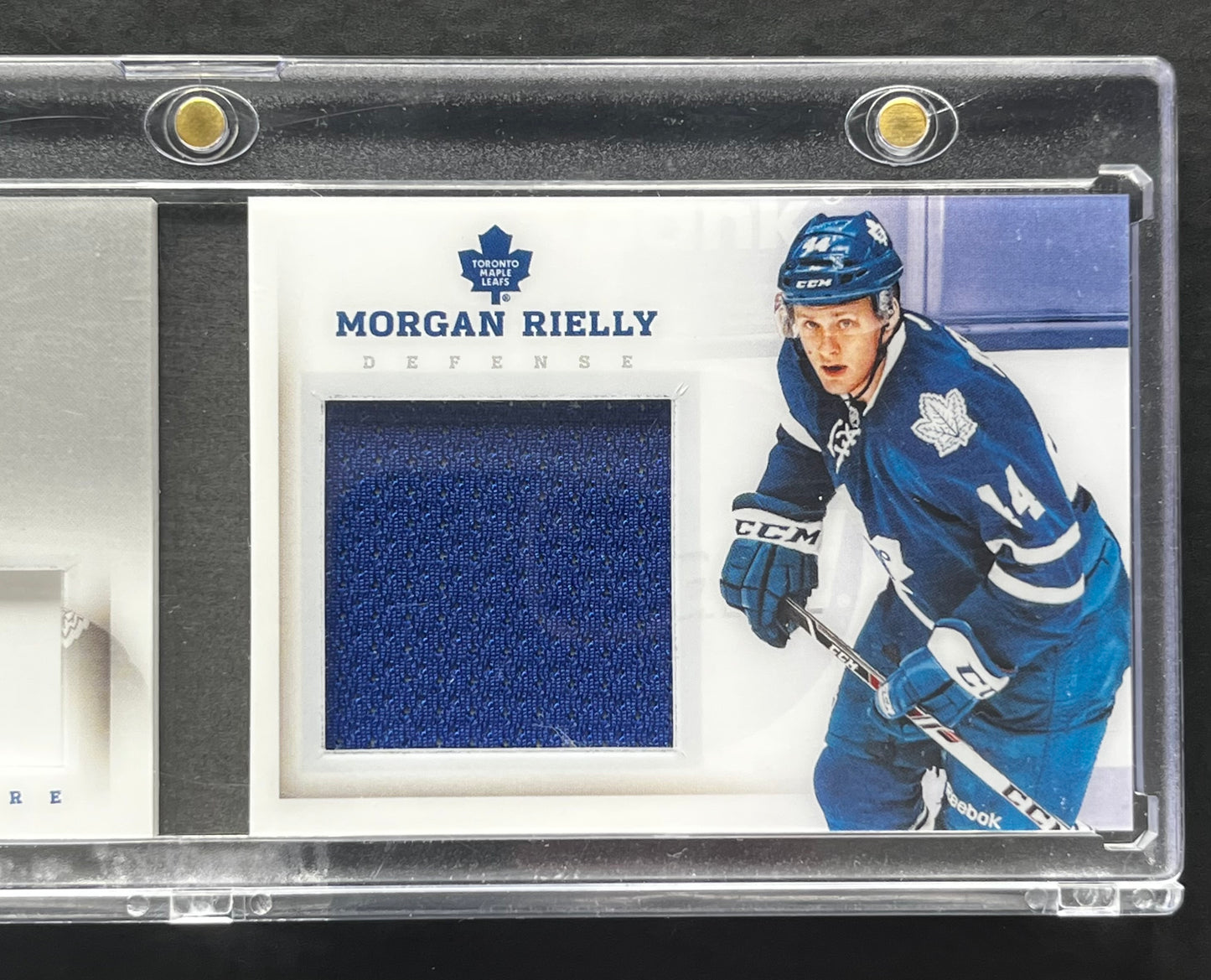 2013 PANINI PLAYBOOK MORGAN RIELLY FIRST ROUND ROOKIE JERSEY AUTO