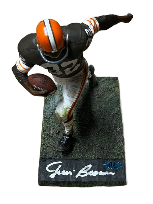 Jim Brown Autographed McFarlane Figure