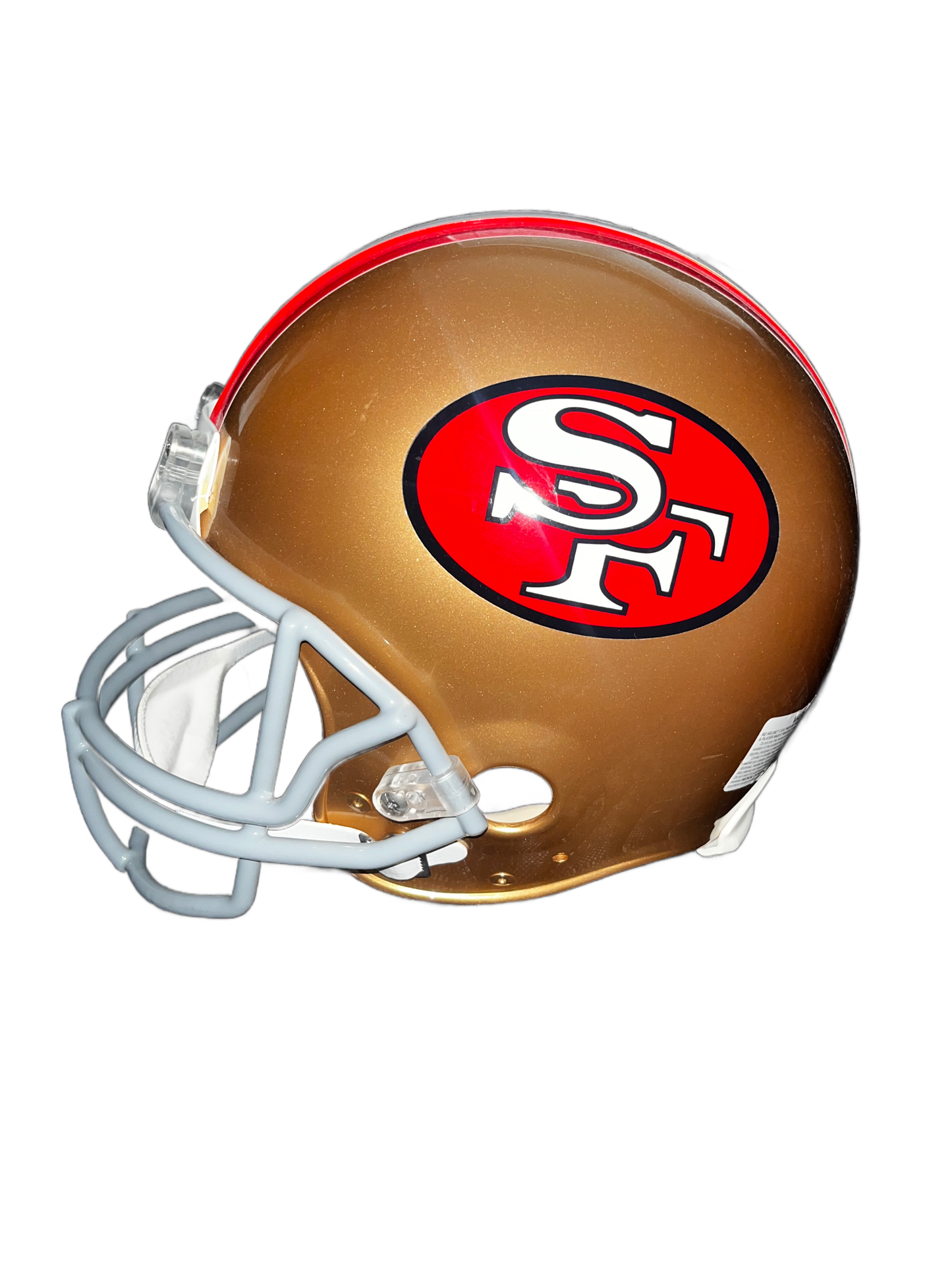 Jerry Rice Autographed Full Size Pro Football Helmet