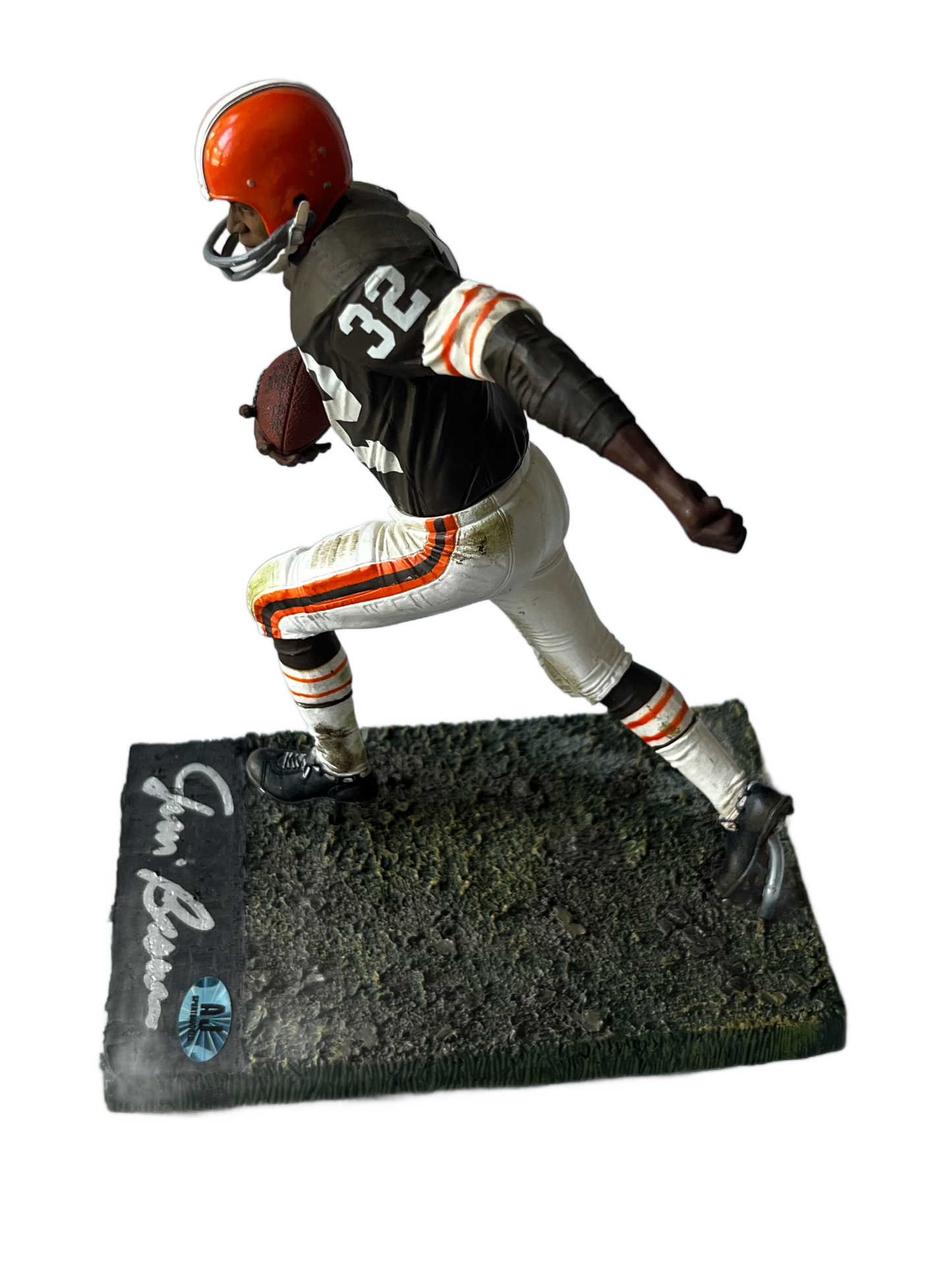 Jim Brown Autographed McFarlane Figure