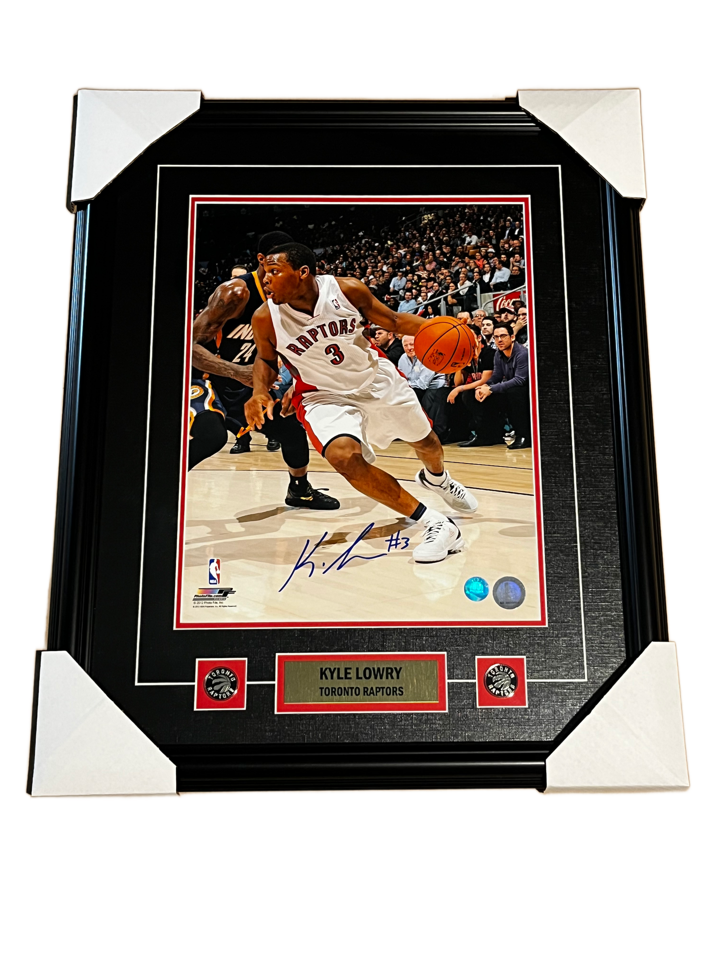 Kyle Lowry Autographed Framed 11x14