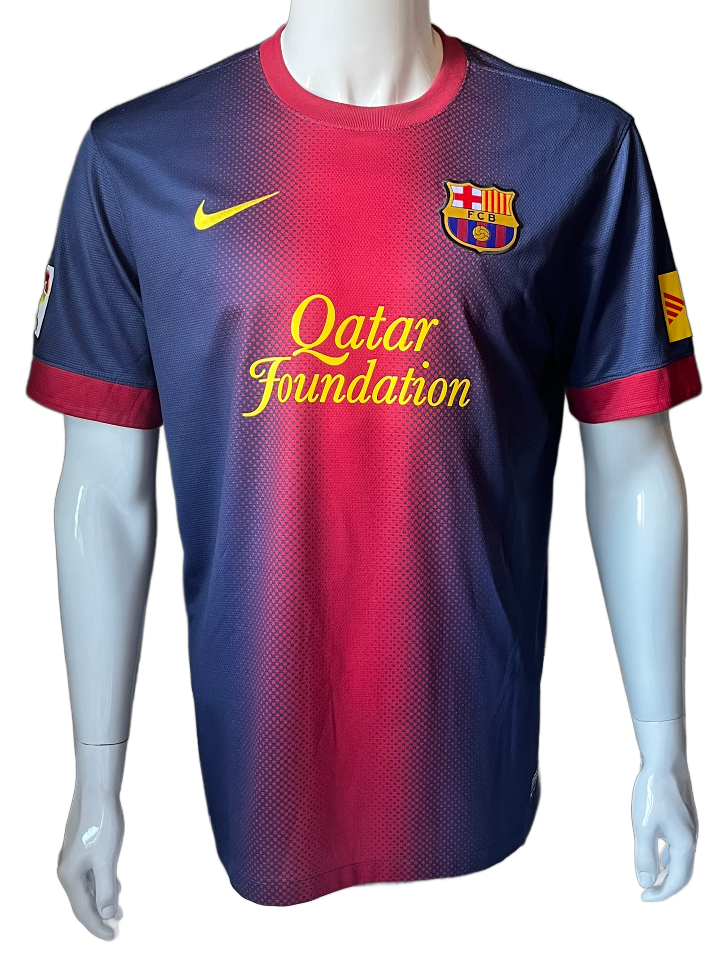 Leo Messi Autographed FC Barcelona Soccer Jersey Beckett BAS COA