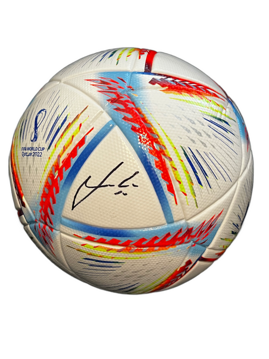 Luka Modric Croatia National Team Autographed Soccer Ball