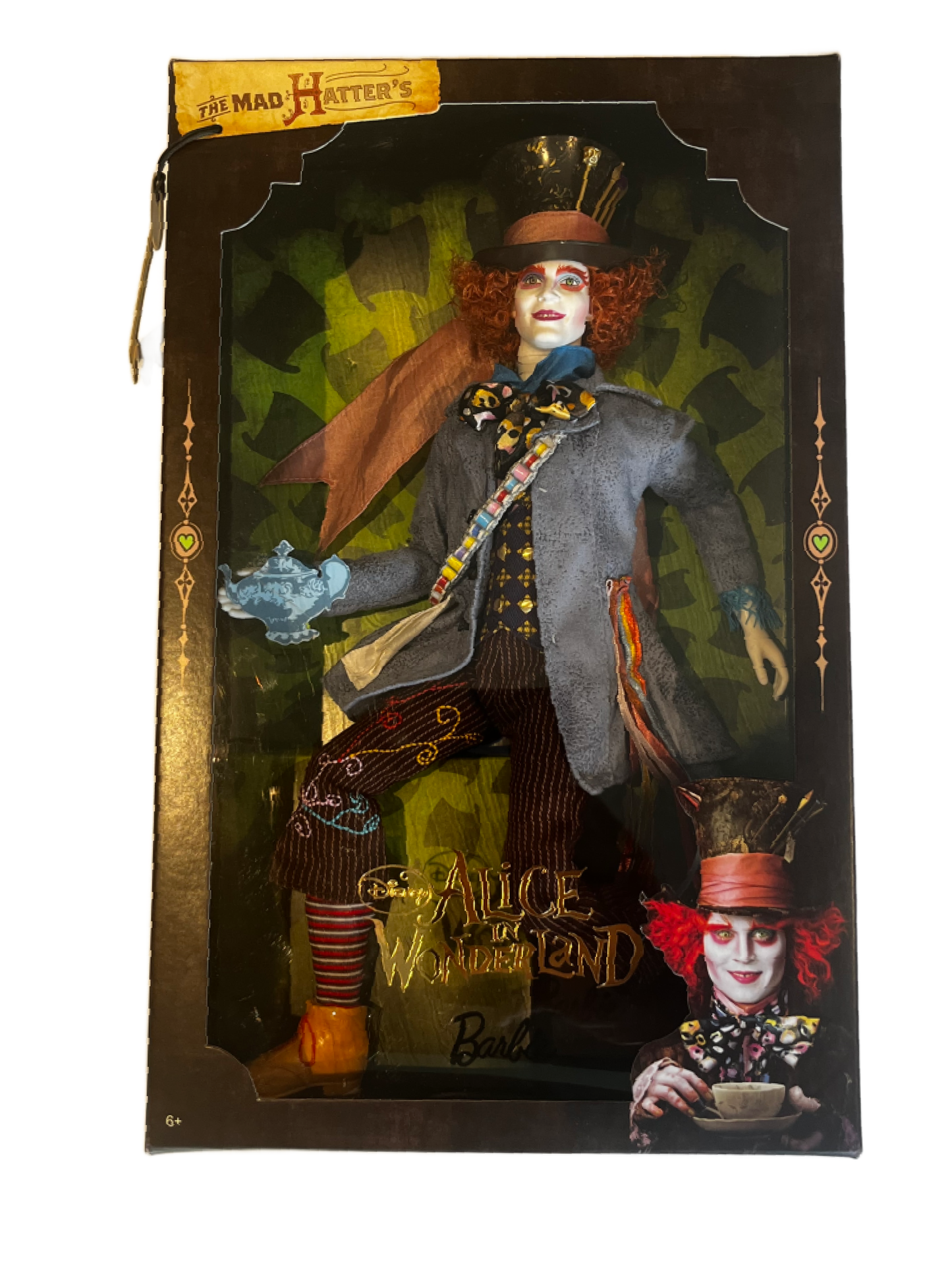 Alice In Wonderland Johnny Depp The Mad Hatter Doll