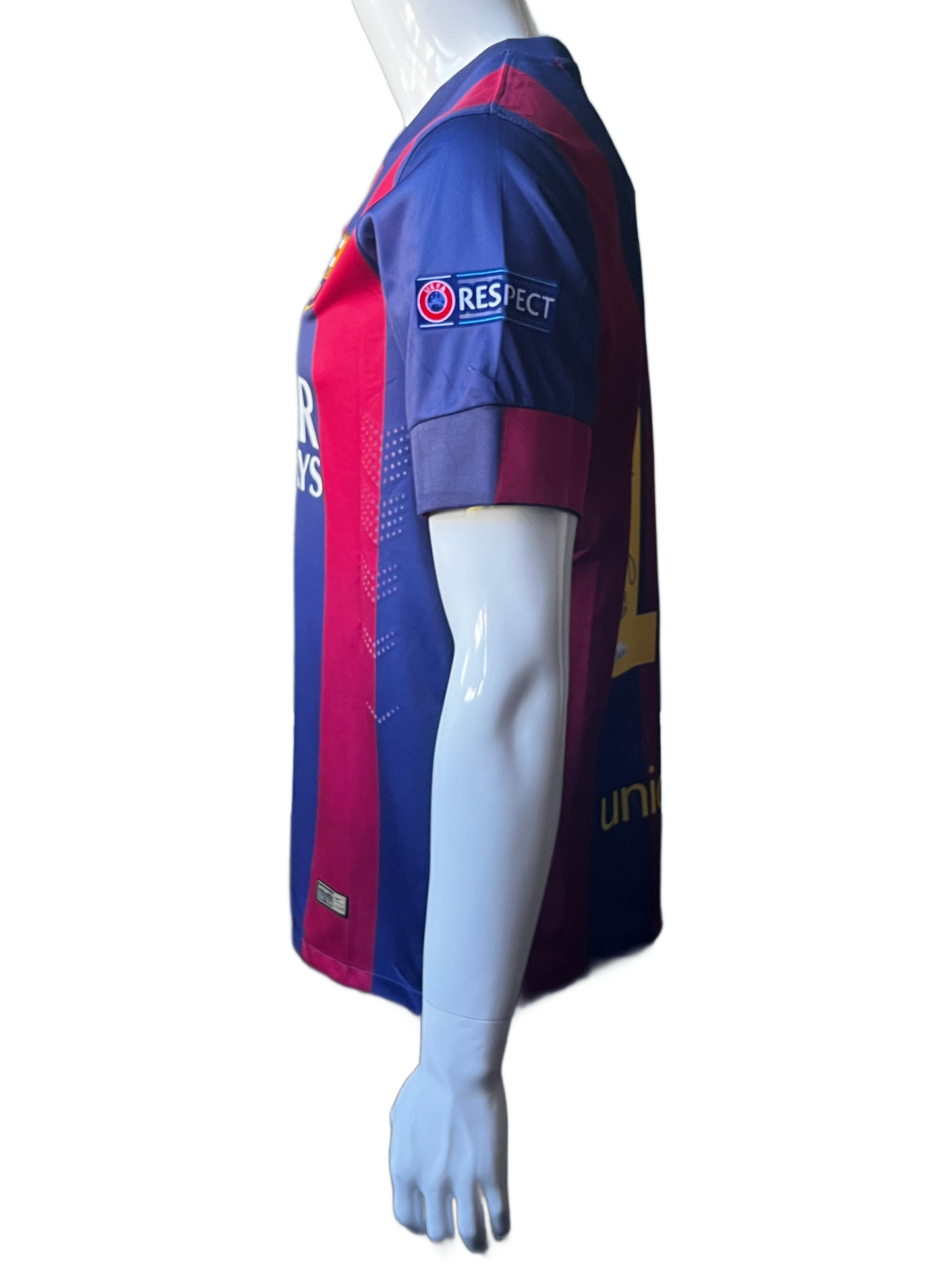 Lionel Messi Autographed F.C. Barcelona 2014/15 Home Jersey Nike, Fanatics