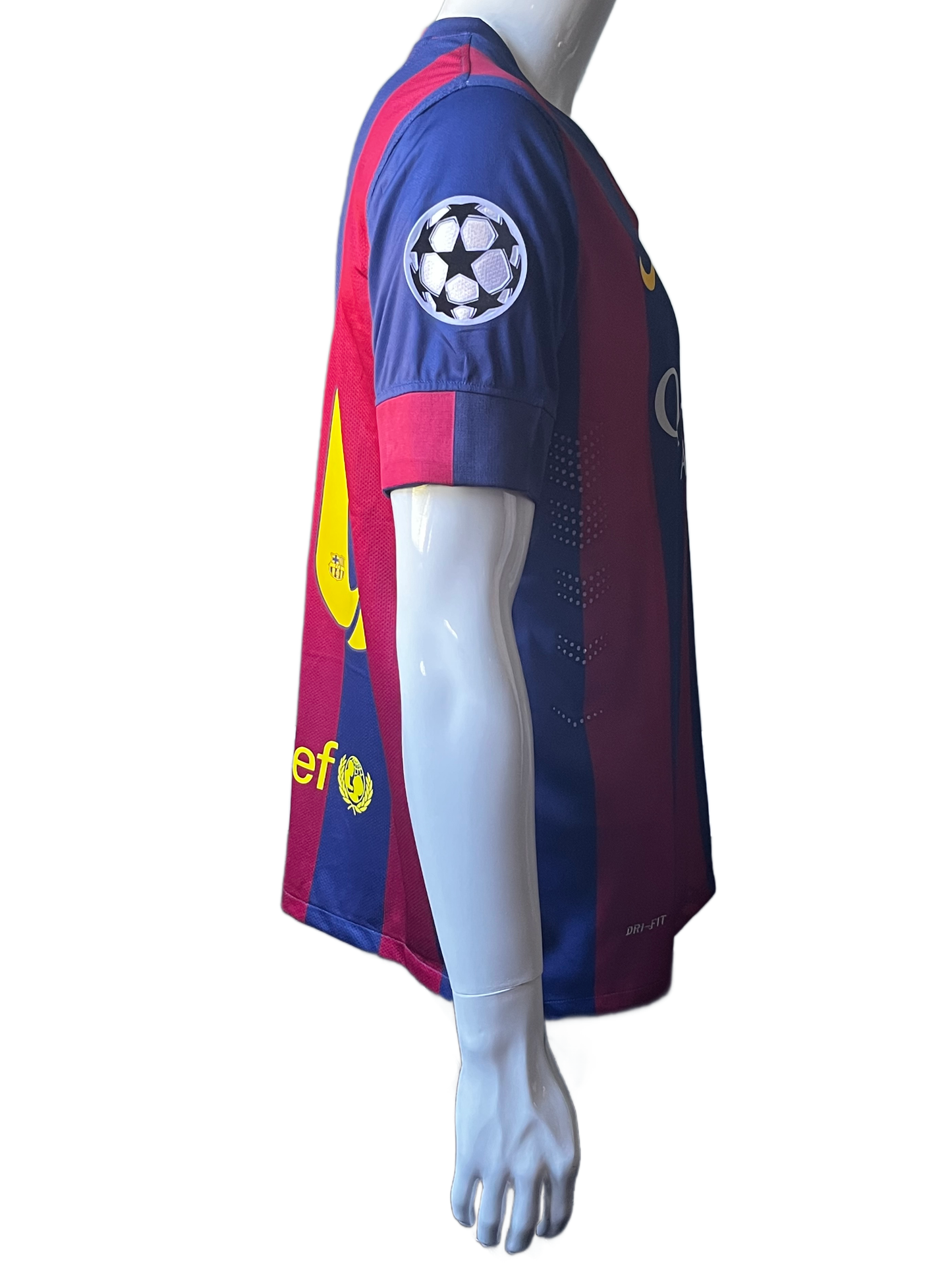 Lionel Messi Autographed F.C. Barcelona 2014/15 Home Jersey Nike, Fanatics