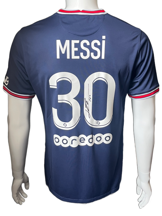 Lionel Messi Signed PSG Home Jersey 2021-2022 Season