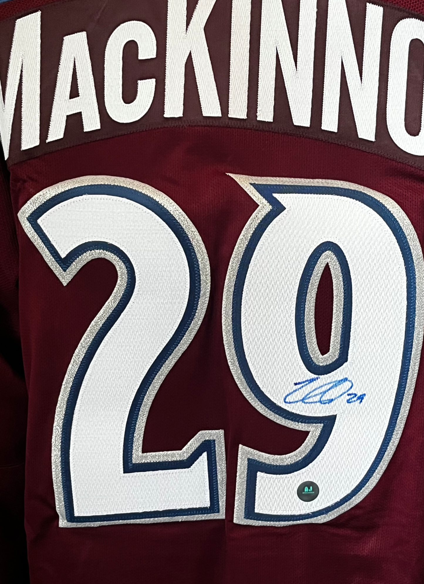 Nathan Mackinnon Autographed Colorado Avalanche Jersey