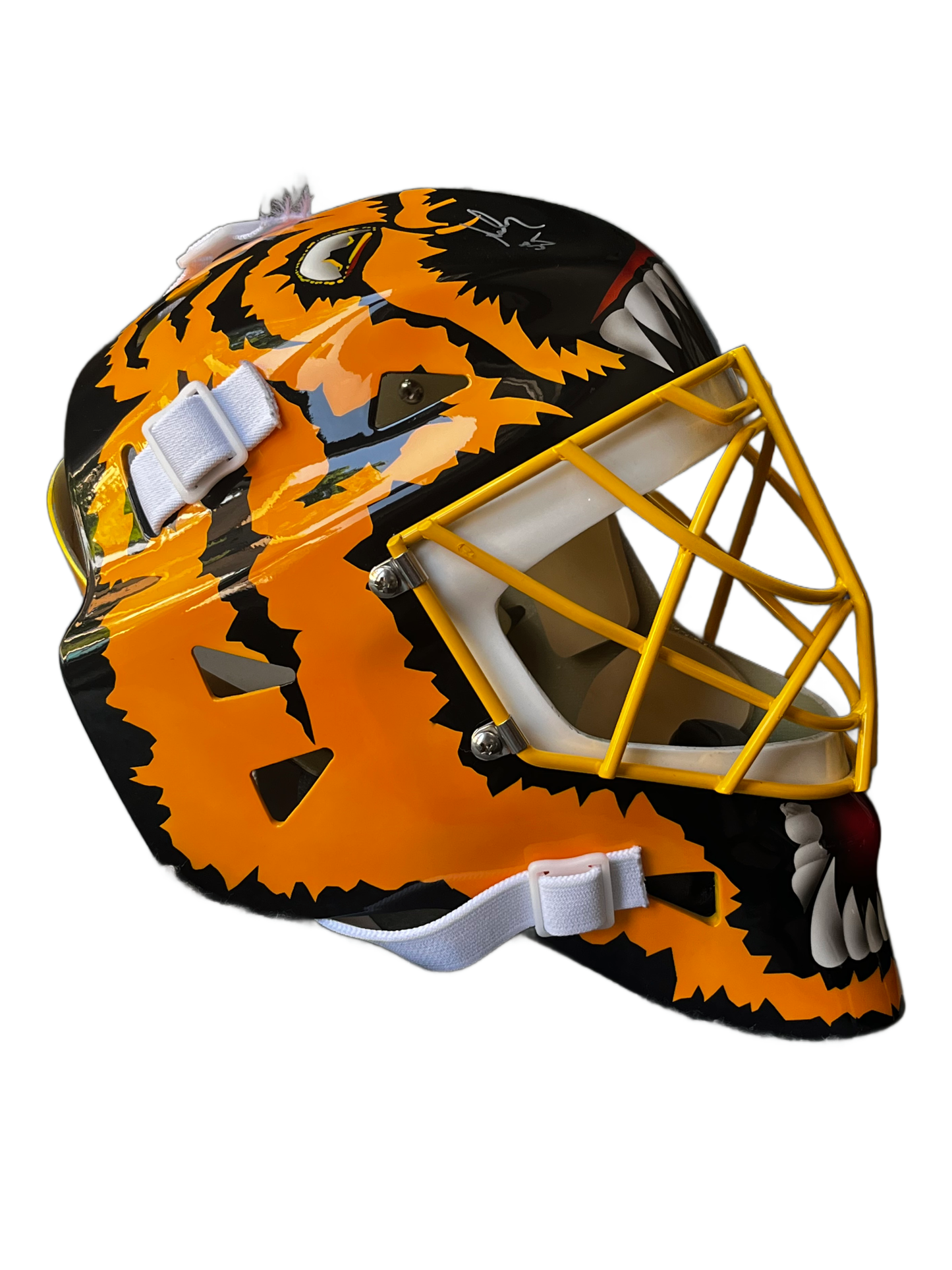 Andy Moog Autographed Boston Bruins Replica Goalie Mask