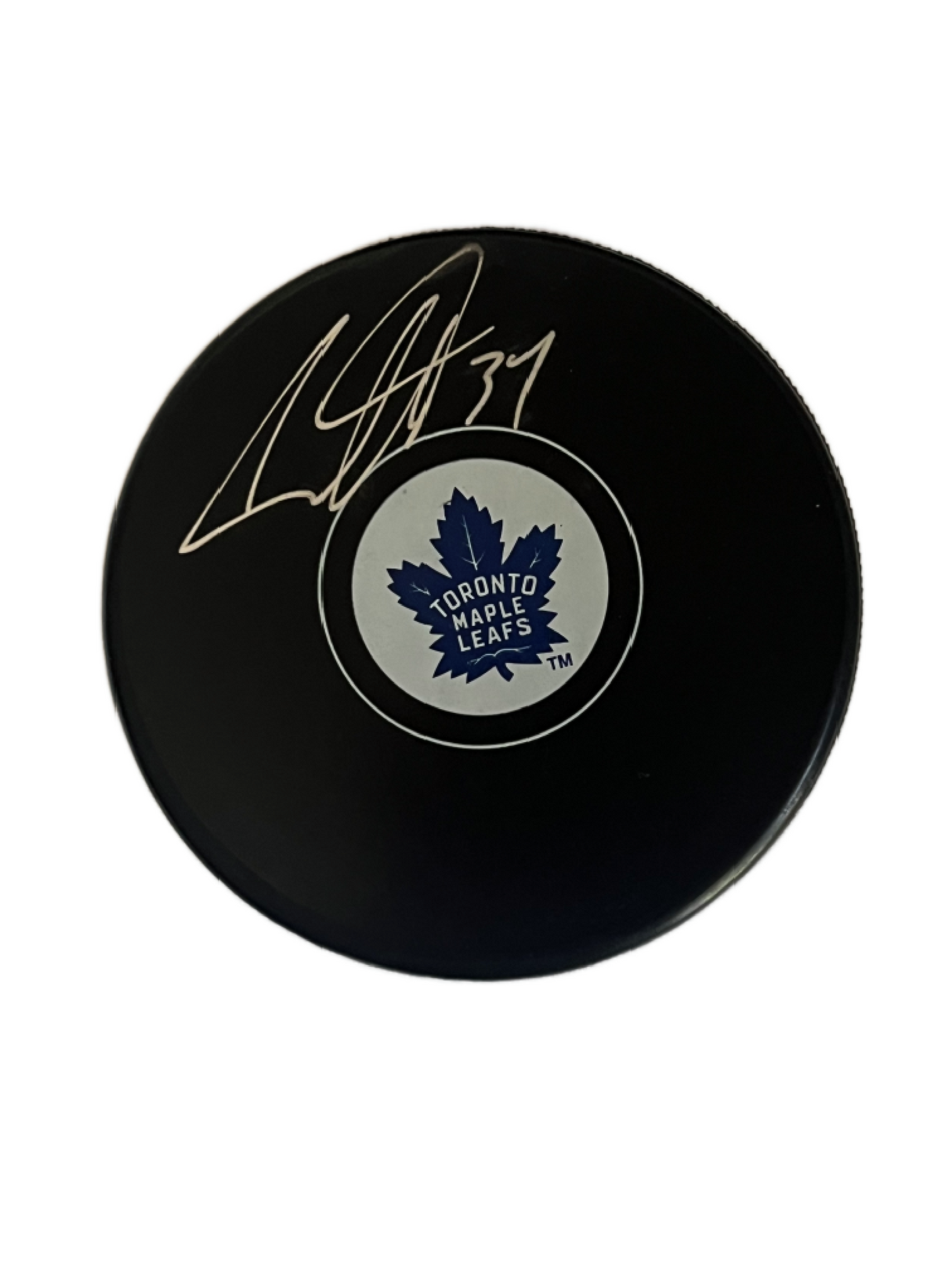 Auston Matthews Autographed Toronto Maple Leafs Puck Fanatics.