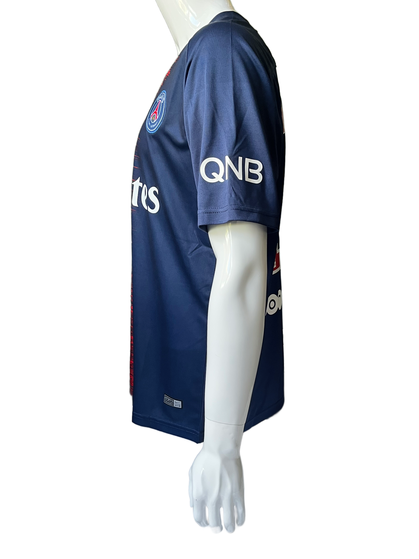 Neymar Jr. PSG Signed Jersey Beckett BAS Sticker Authentic