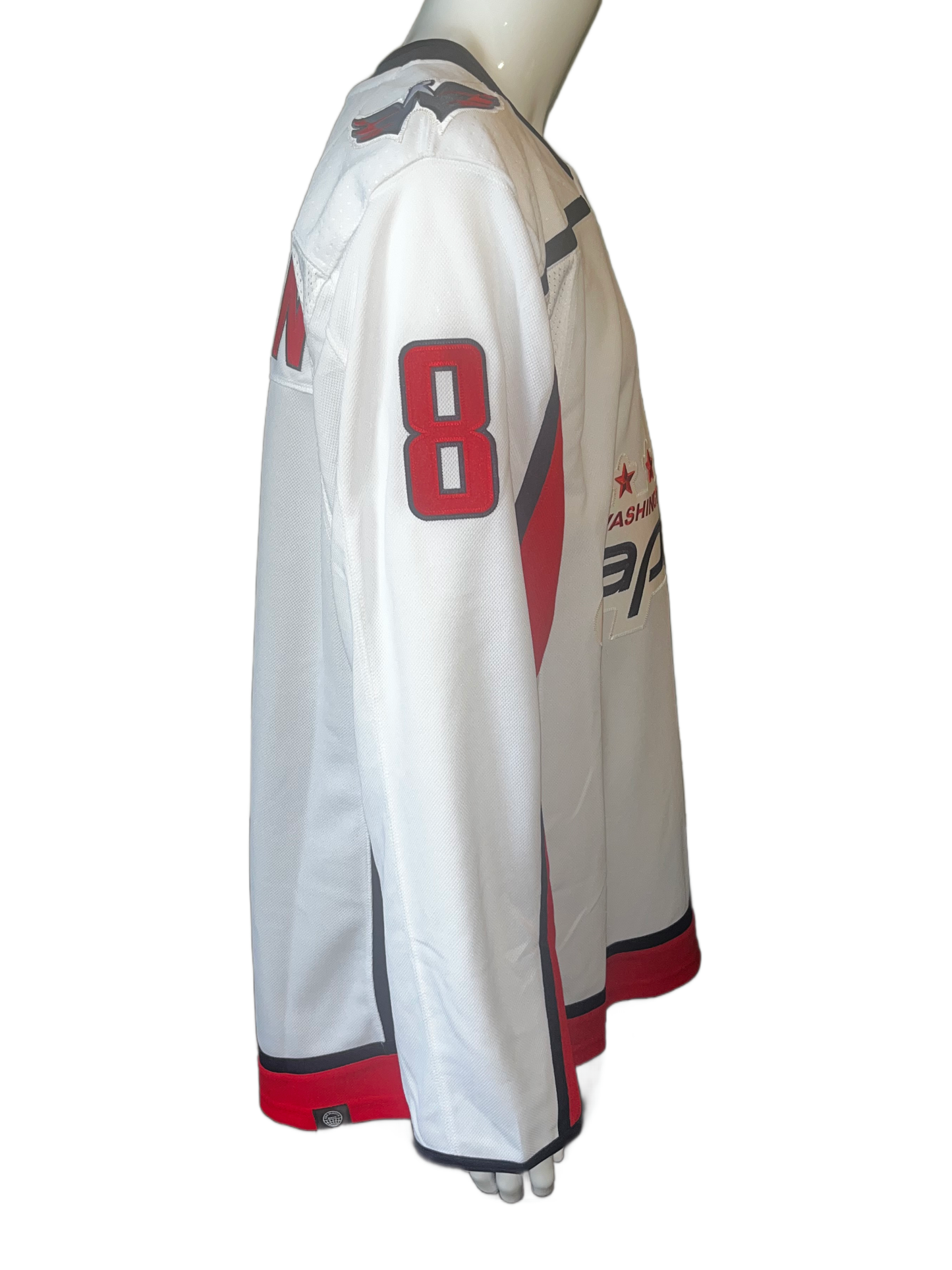 Alex Ovechkin Autographed Washington Capitals White Adidas Authentic Jersey