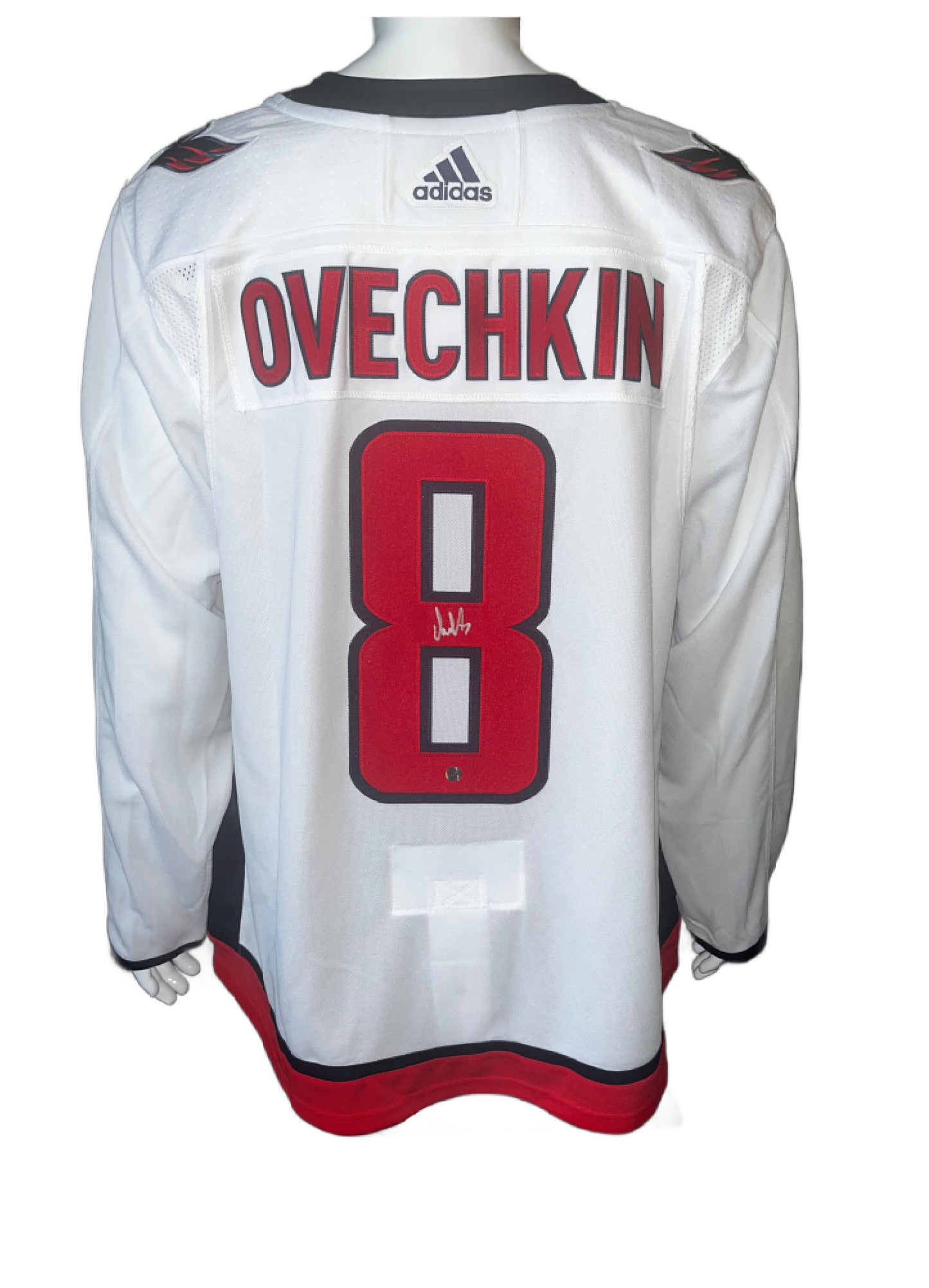 Alex Ovechkin Autographed Washington Capitals White Adidas Authentic Jersey