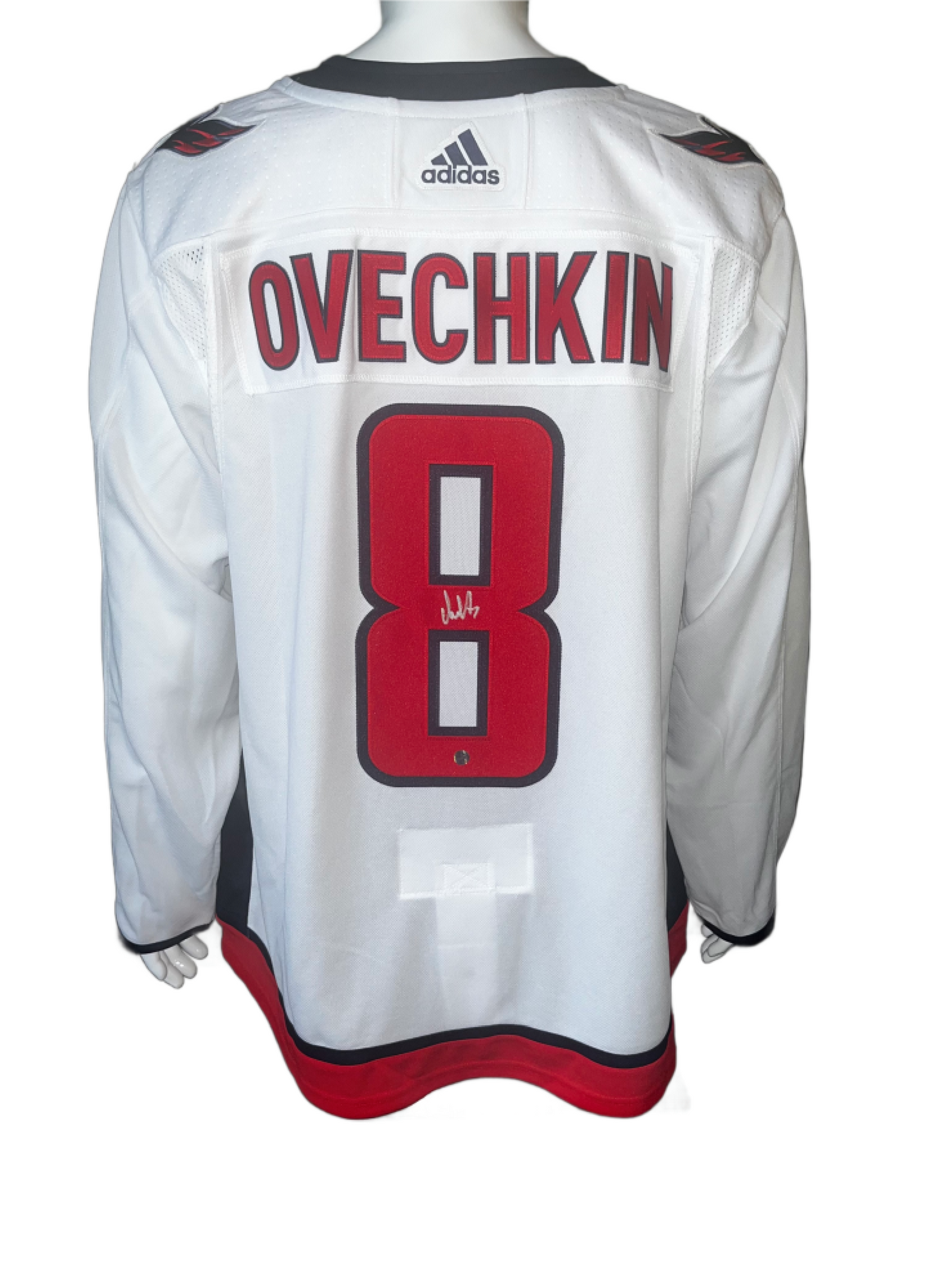 Alex Ovechkin Autographed Washington Capitals White Adidas Authentic Jersey