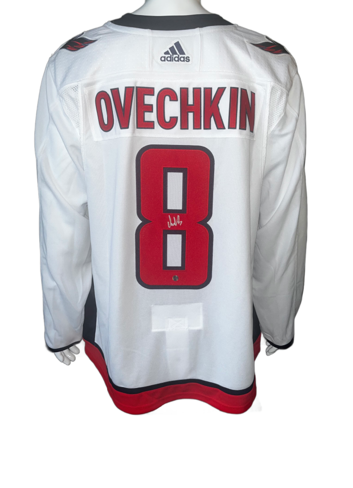 Alex Ovechkin Autographed Washington Capitals White Adidas Authentic Jersey