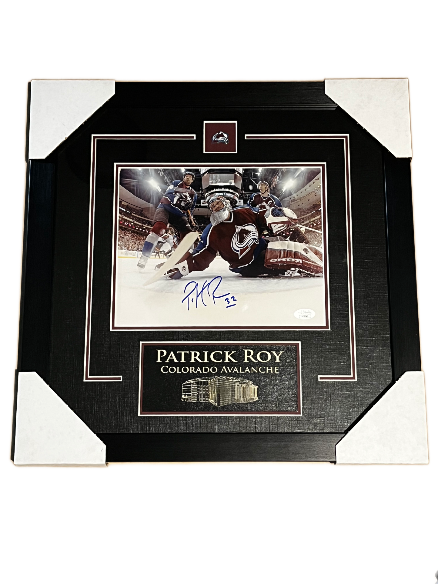 Patrick Roy Colorado Avalanche Autographed Framed 8x10