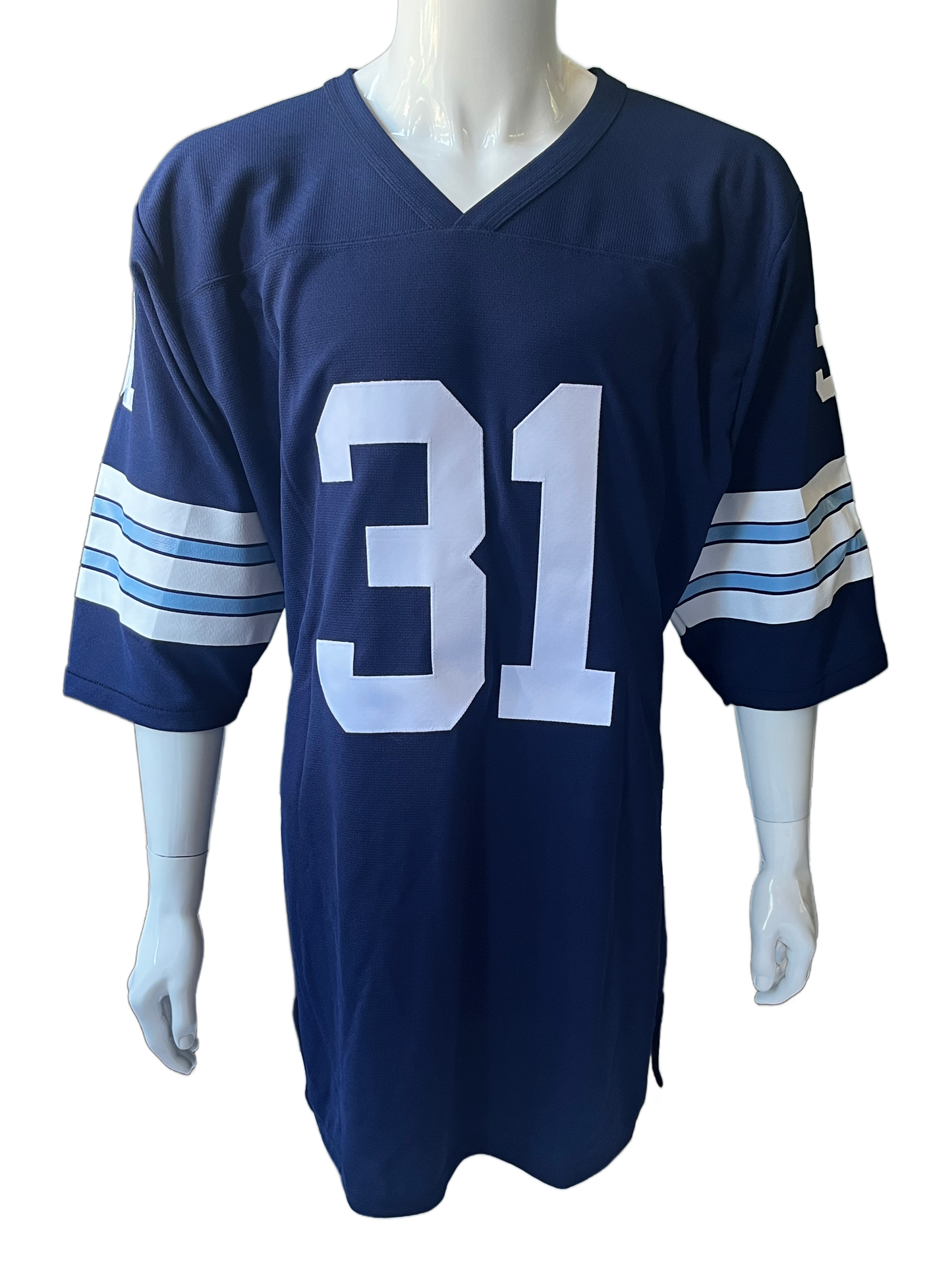 Mike Pinball Clemons Autographed Toronto Argos Style Canadian Football Jersey