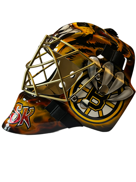 Tuukka Rask Unsigned Boston Bruins Replica Full Size Goalie Mask