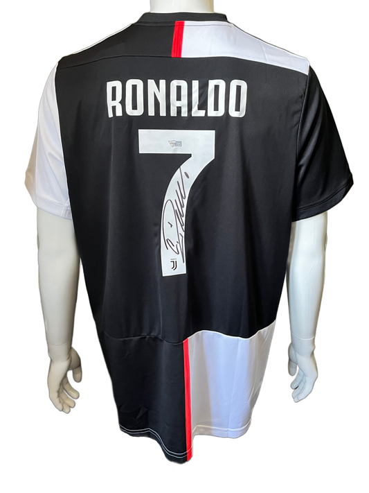 Cristiano Ronaldo Autographed Juventus Adidas Jersey