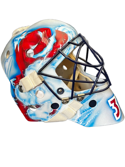 Patrick Roy Colorado Avalanche Unsigned Full Size Goalie Mask