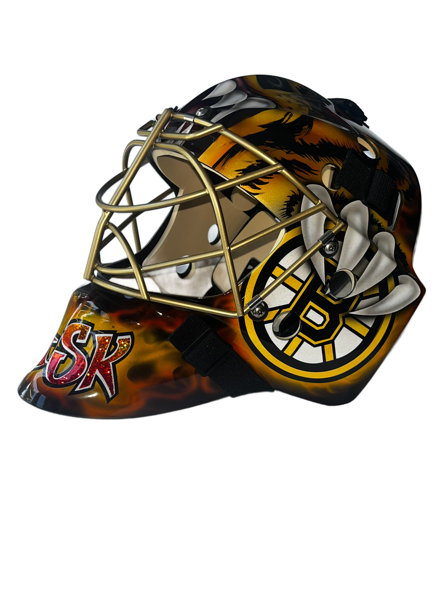 Tuukka Rask Unsigned Boston Bruins Replica Full Size Goalie Mask