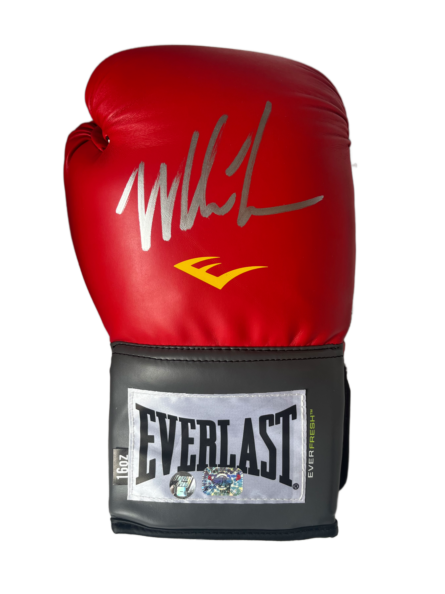 Mike Tyson Autographed Red Everlast Boxing Glove