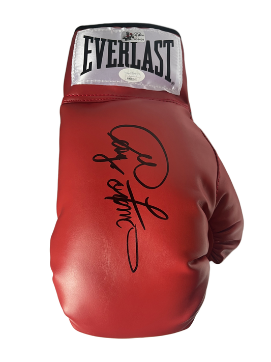 George Foreman Autographed Red Everlast Boxing Glove