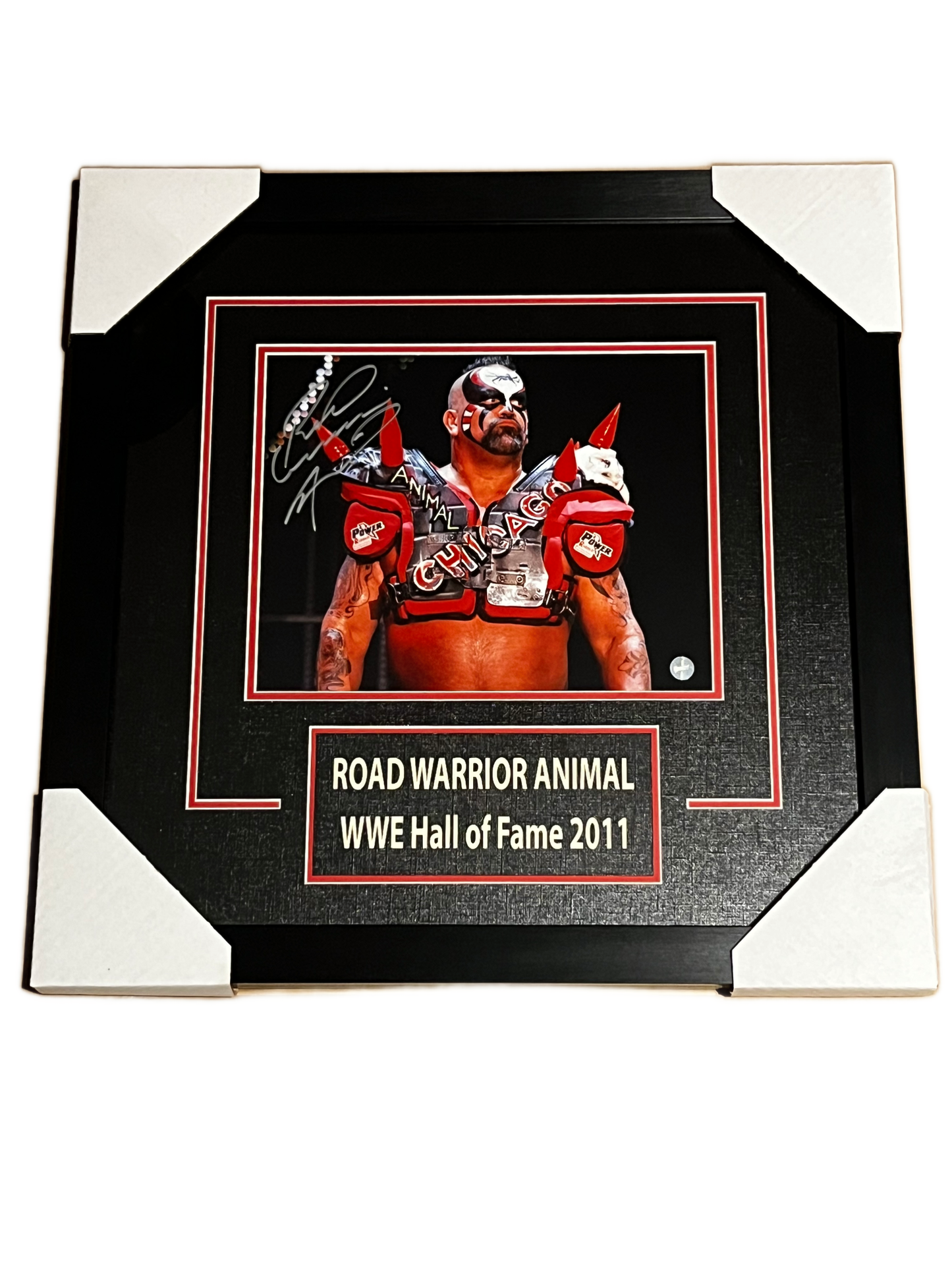Road Warrior Autographed Framed 8x10 Photo
