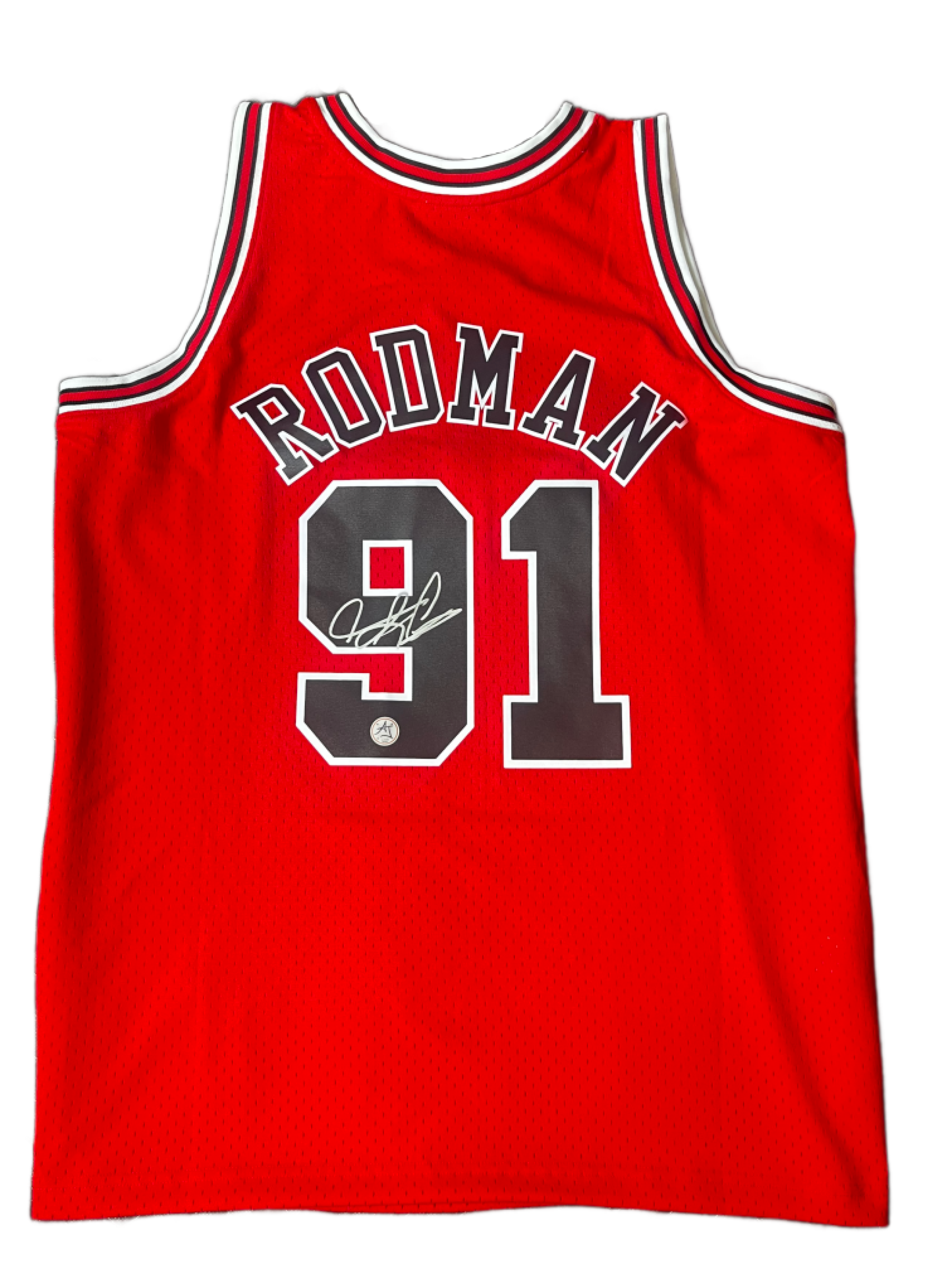 Dennis Rodman Autographed Chicago Bulls Mitchell & Ness Jersey