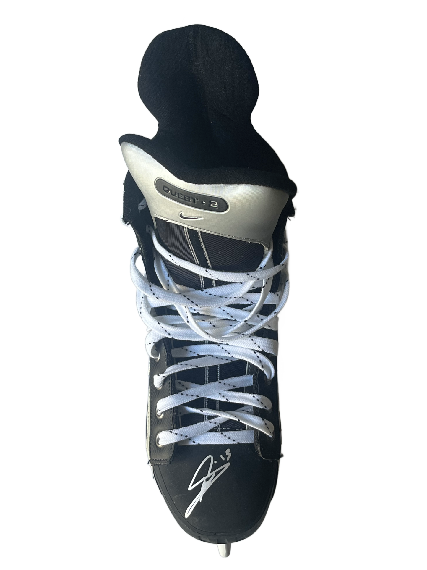 Mats Sundin Signed Nike Quest 2 Pair Of Hockey Skates