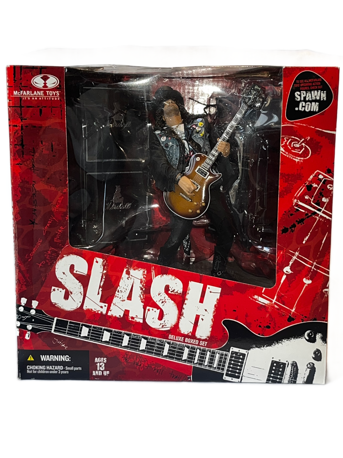 Mcfarlane Toys Guns N Roses Slash Deluxe Box Set