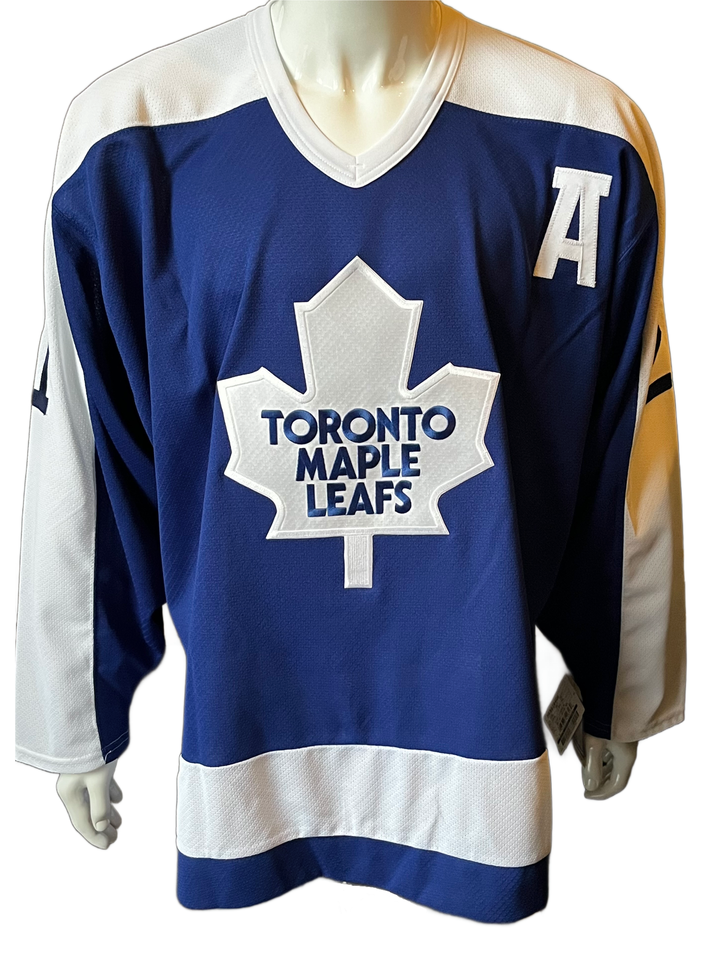 Borje Salming Autographed Toronto Maple Leaf Vintage CCM Jersey