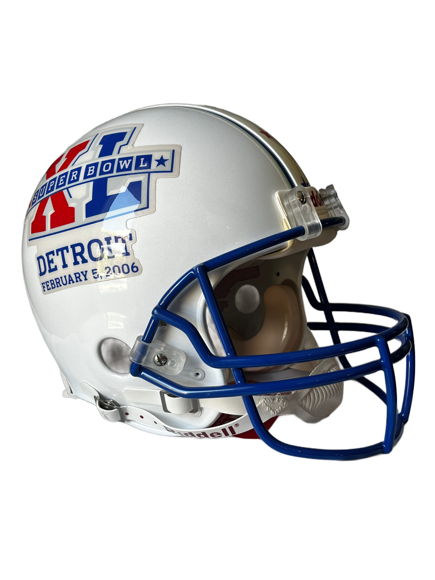 Rare Super Bowl XL Full Size Pro Authentic Riddell Football Helmet