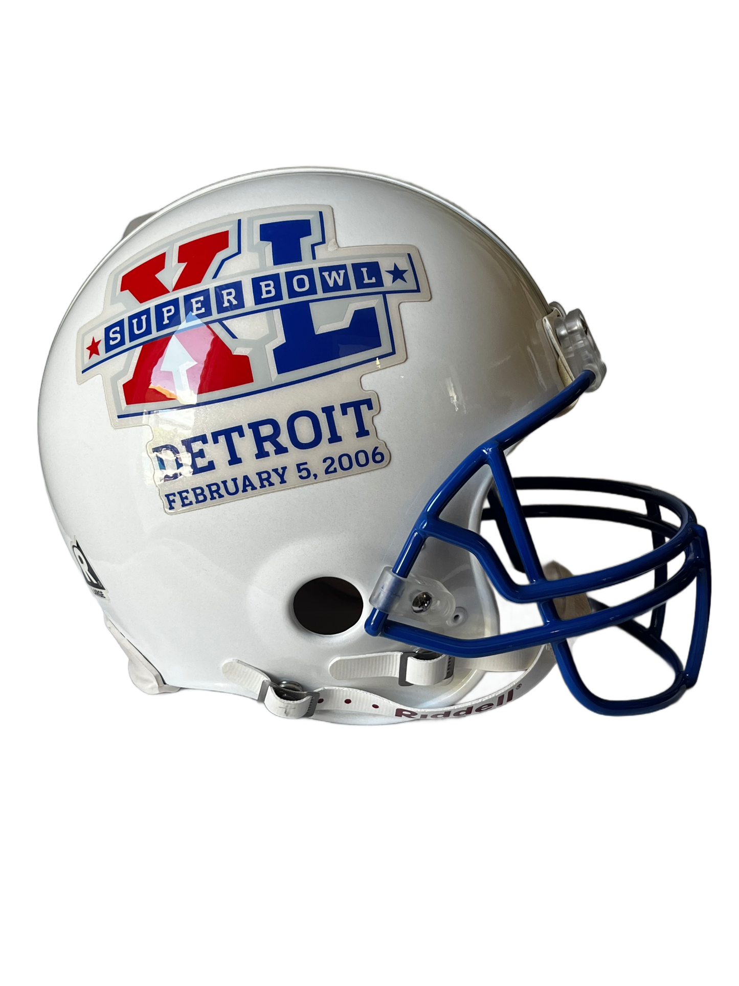 Rare Super Bowl XL Full Size Pro Authentic Riddell Football Helmet