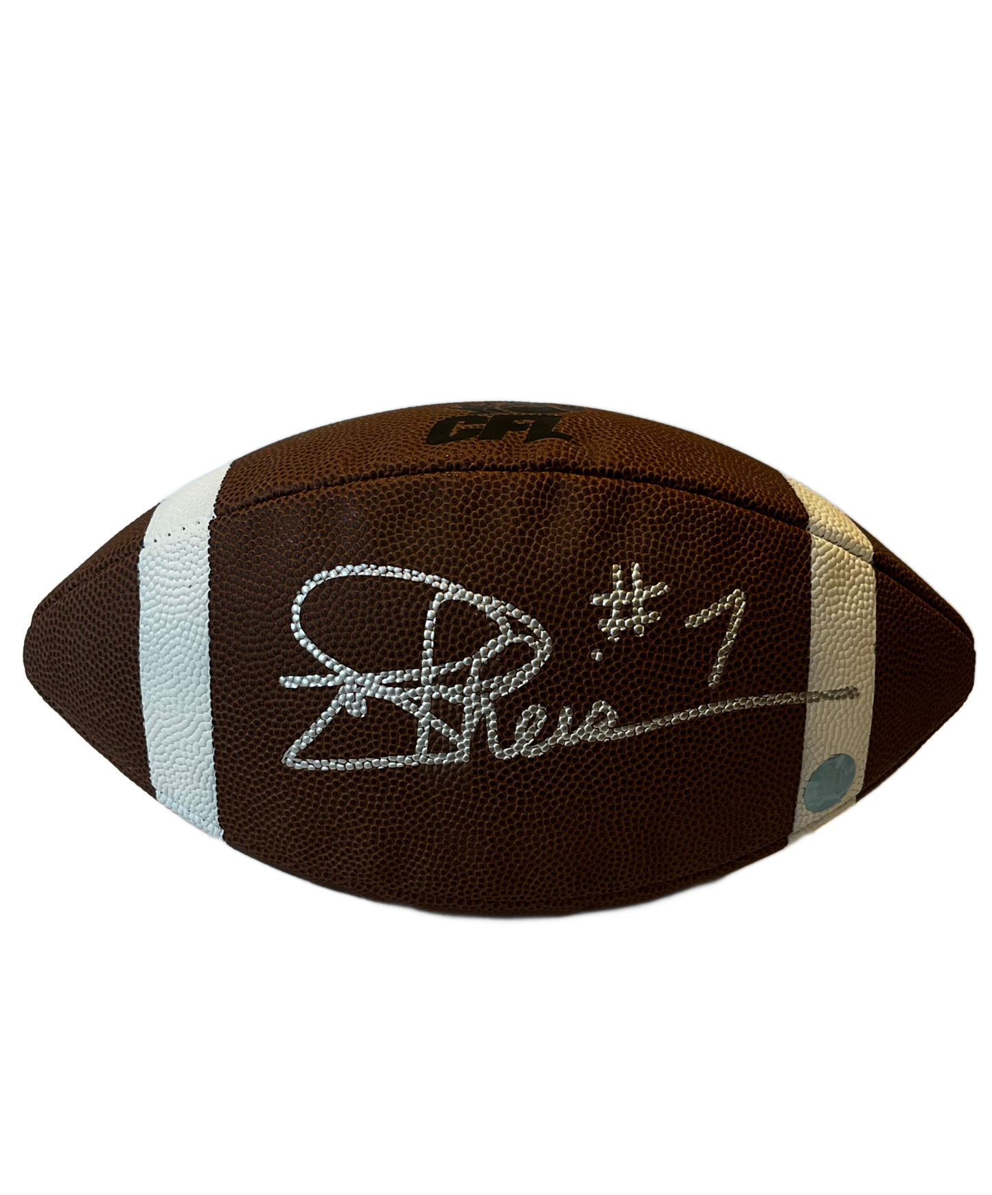 Joe Theismann Autographed Wilson CFL Football