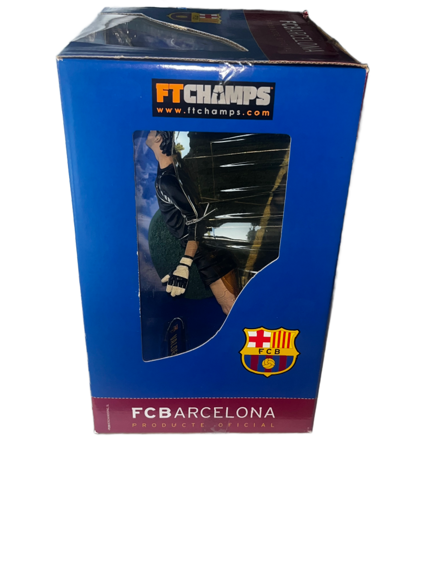 FT Champs Victor Valdes 1 FC Barcelona 12" Action Figure
