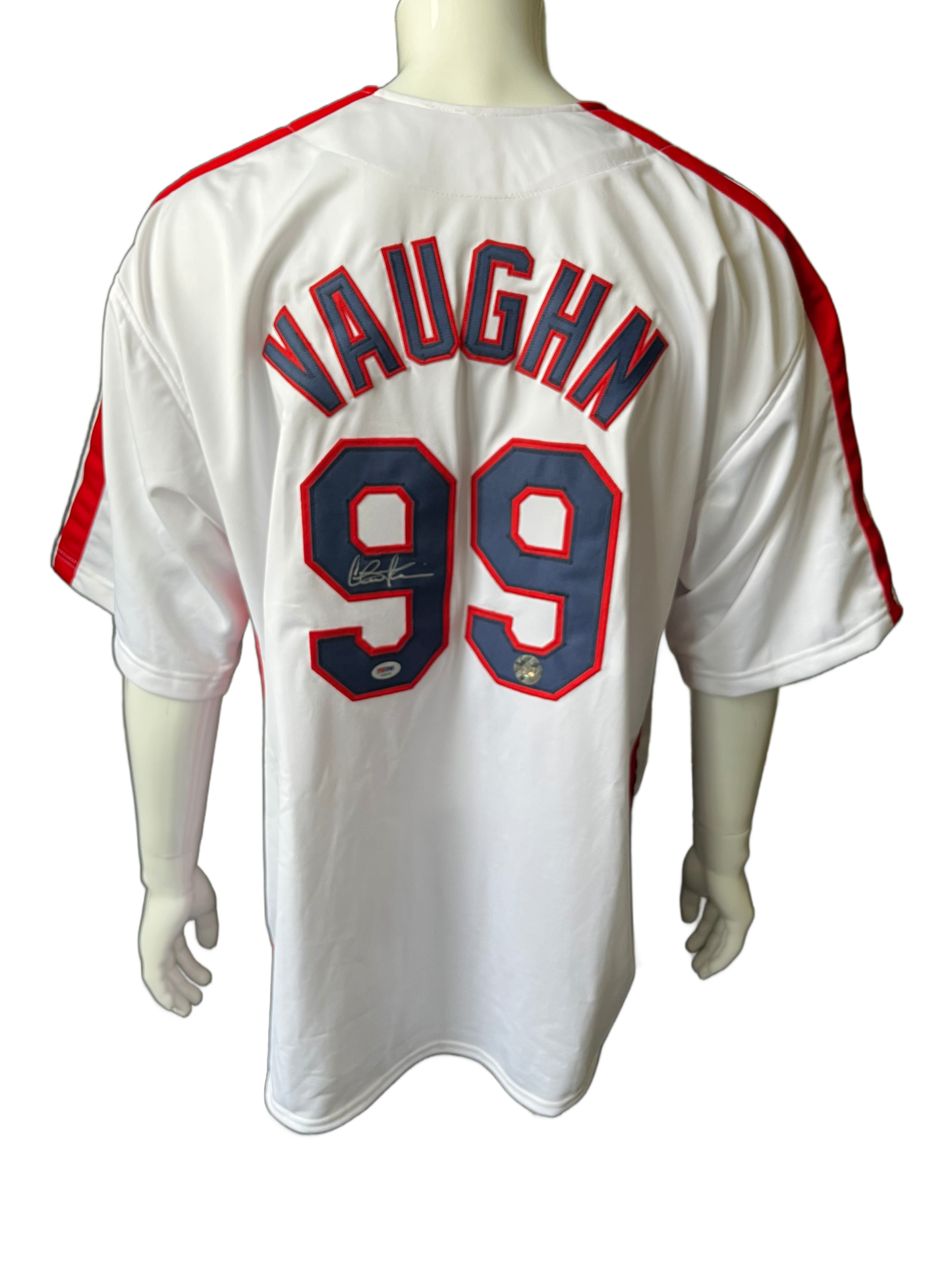 Charlie Sheen Autographed Ricky Vaughn "Wild Thing" Custom Jersey