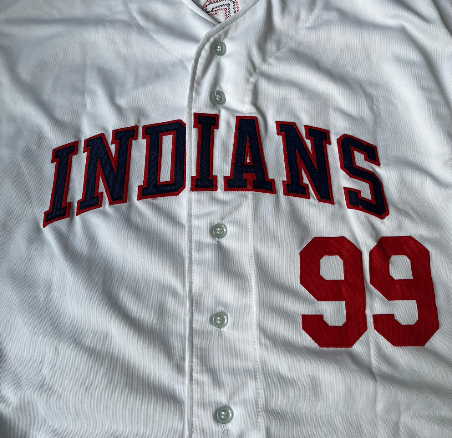 Charlie Sheen Autographed Ricky Vaughn "Wild Thing" Custom Jersey