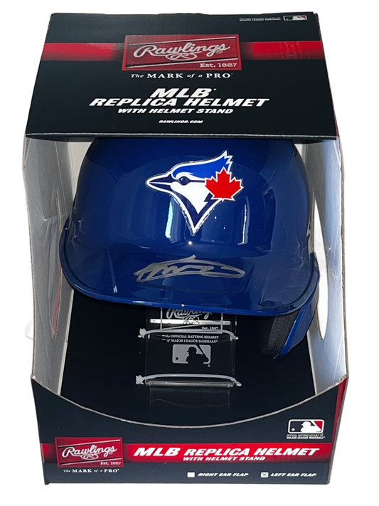 Vladimir Guerrero Jr. Signed Toronto Blue Jays MLB Replica Helmet