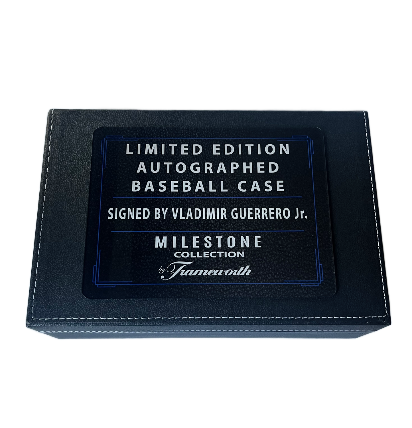 Vladamir Guererro Jr. Autographed Baseball Deluxe Case Limited Edition