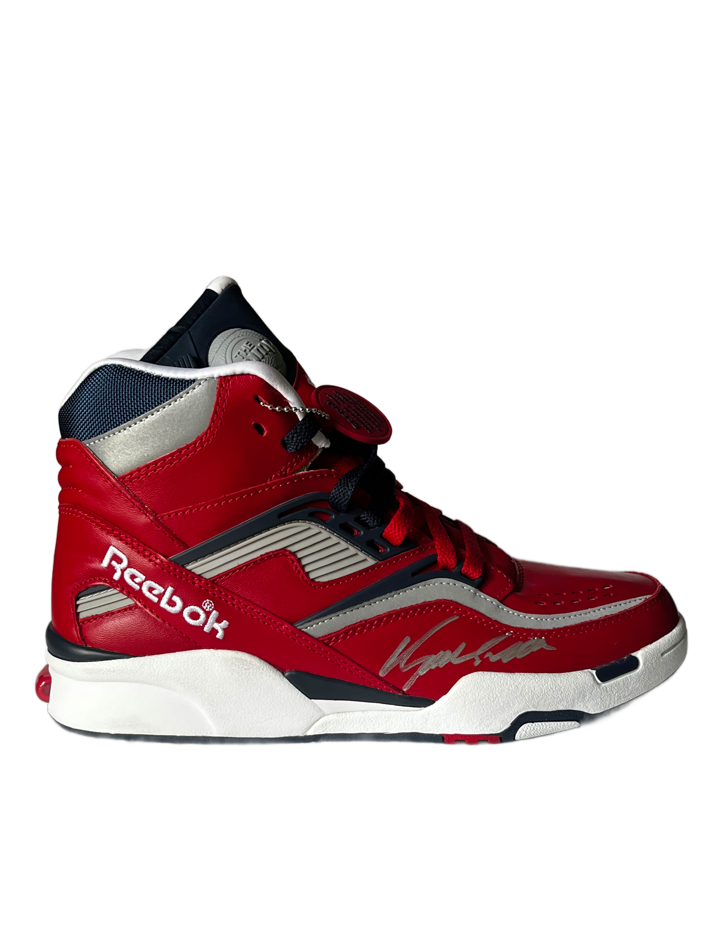 Dominique Wilkins Reebok Pump Autographed Basketball Shoe
