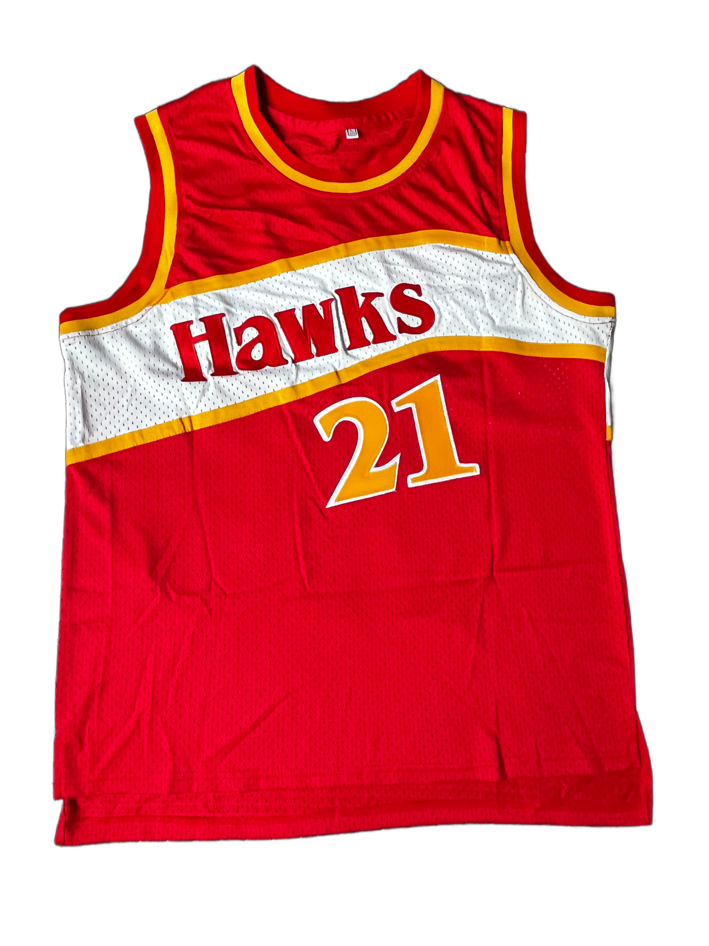 Dominique Wilkins Autographed Atlanta Hawks Basketball Jersey