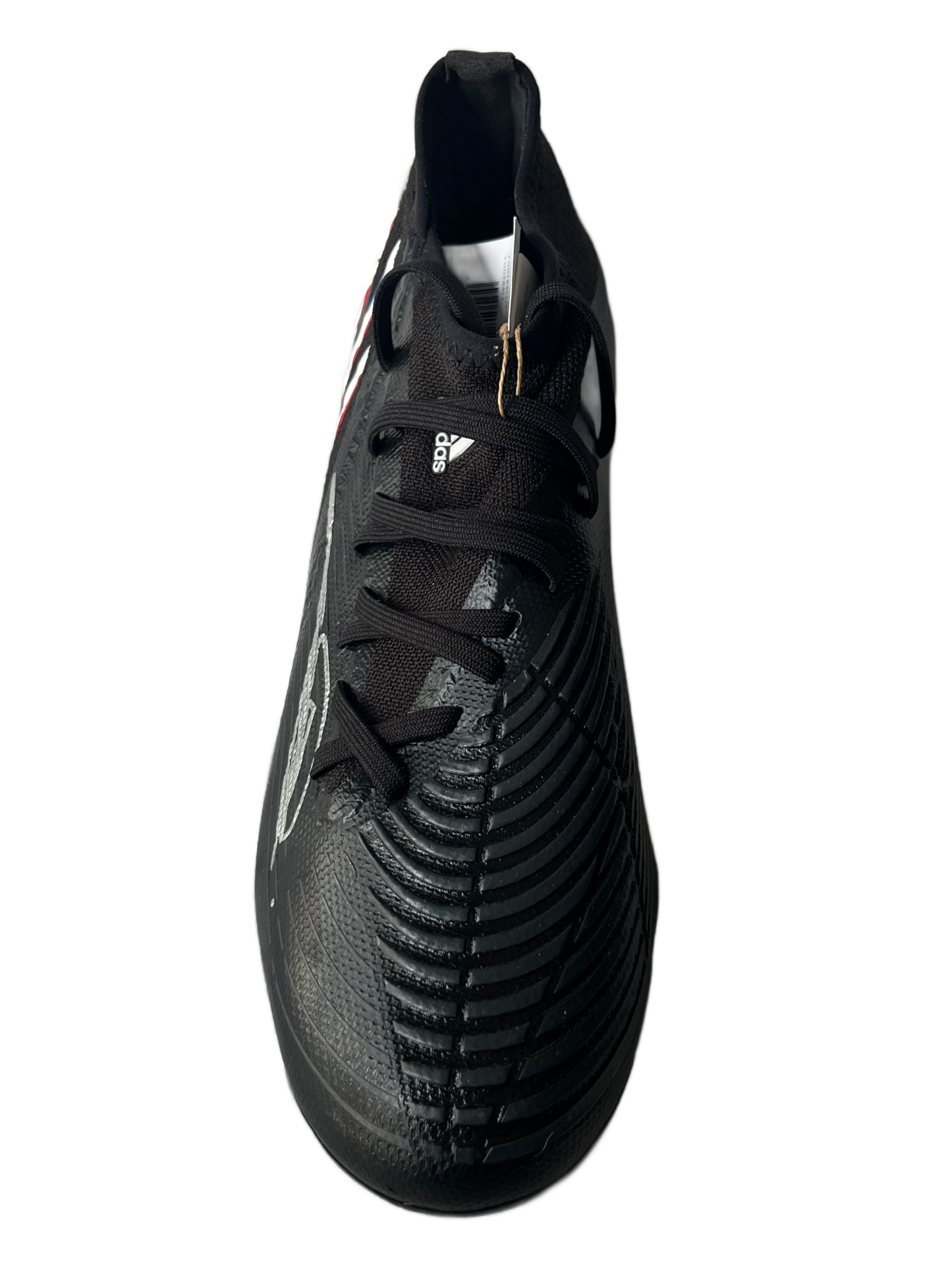 Zinedine Zidane Autographed Soccer Adidas Predator Cleat France