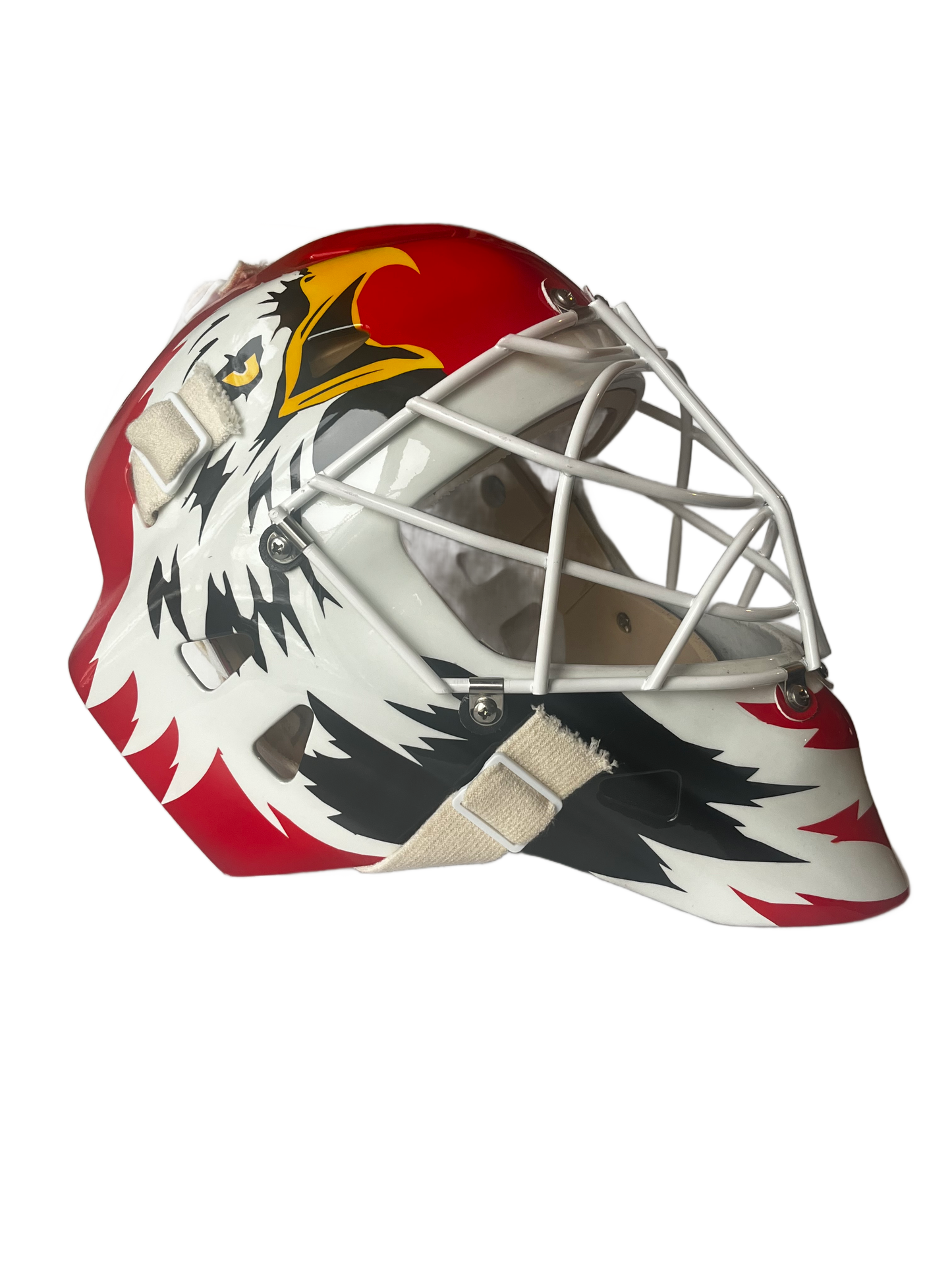 Ed Belfour "The Eagle" Autographed Chicago Blackhawks Full Size Goalie Mask